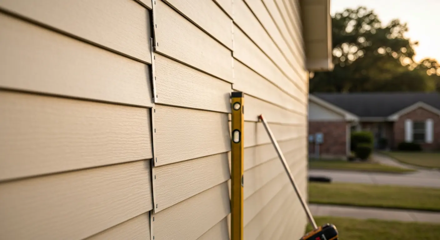 Siding replacement in Terrell