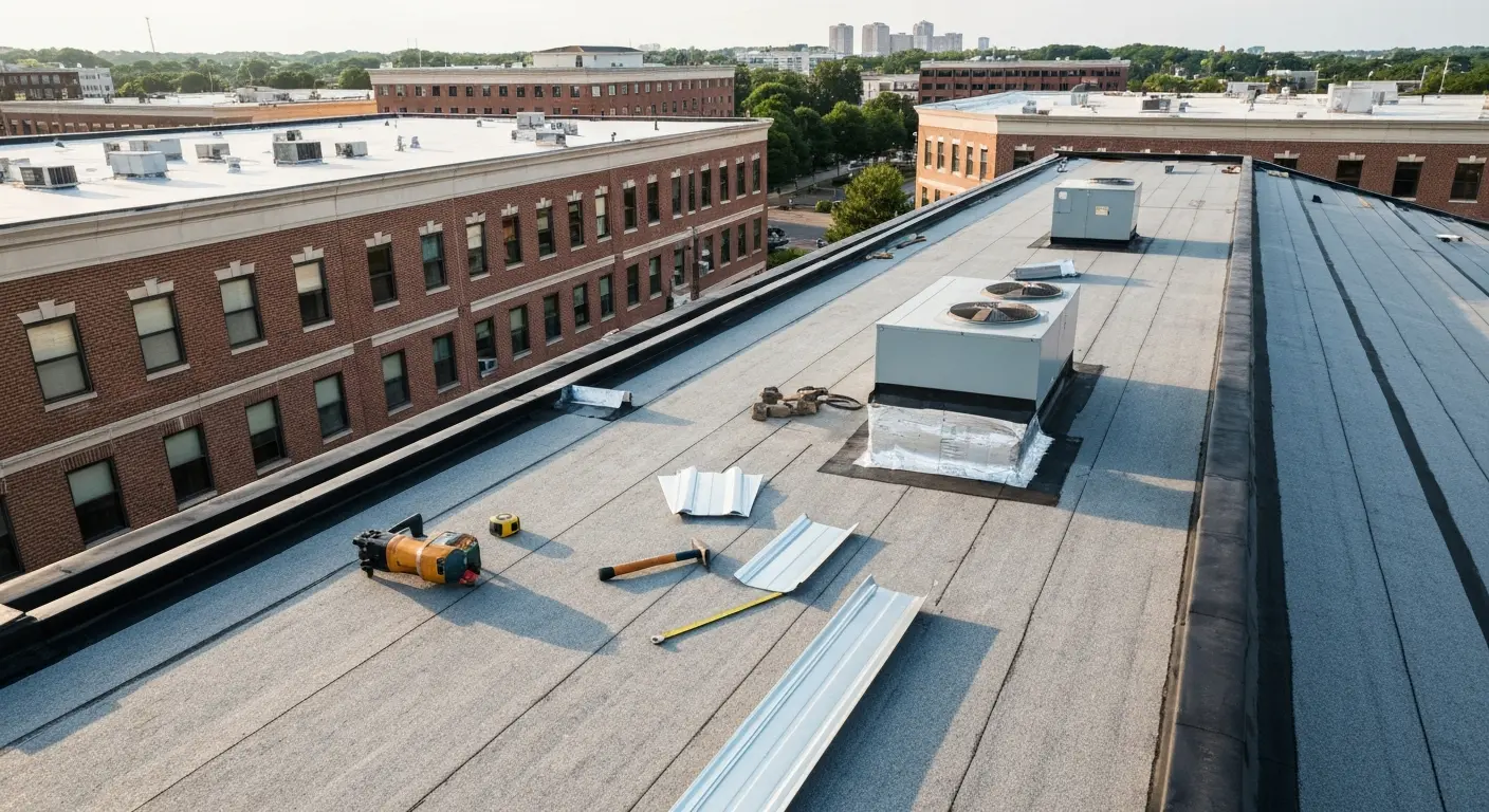 Commercial roofing services