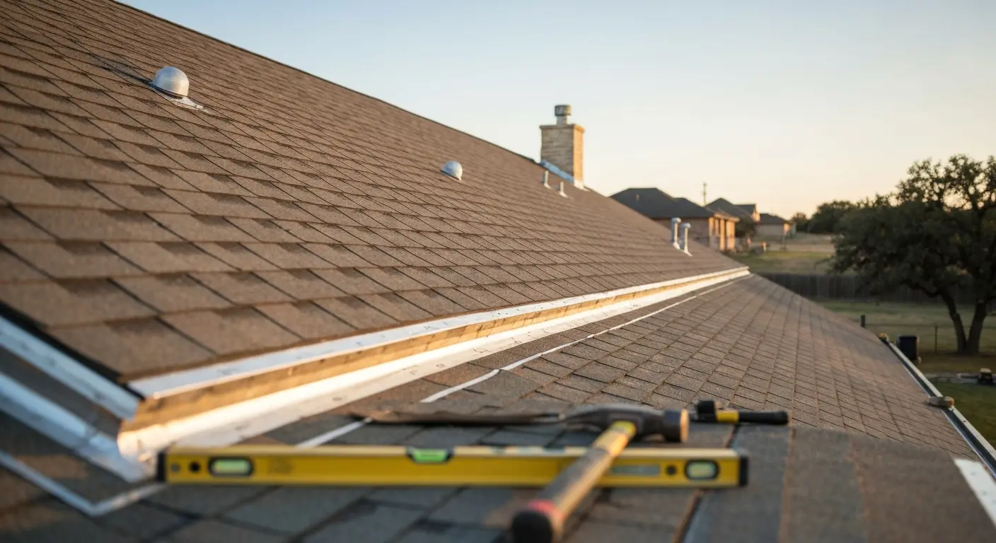 Residential roofing repair