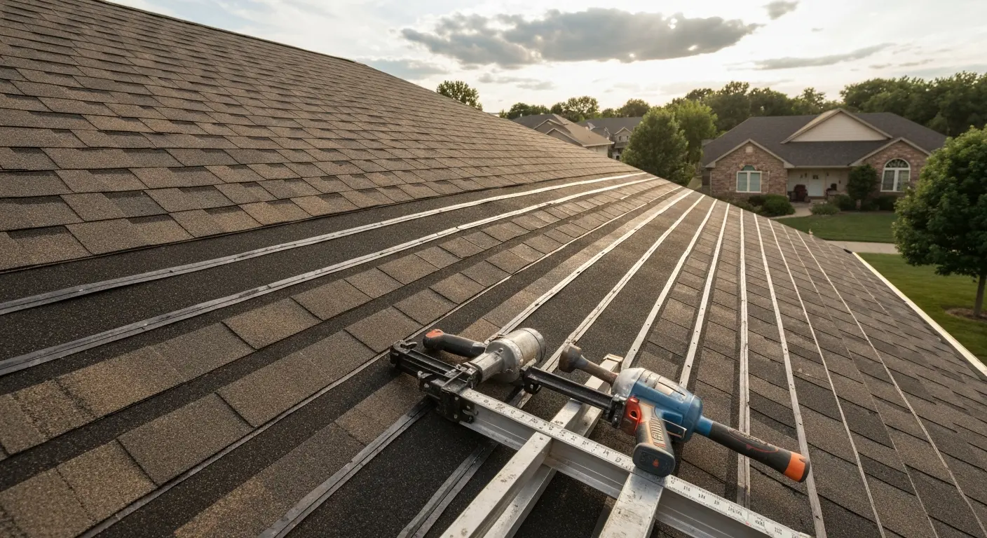 Residential roof repair