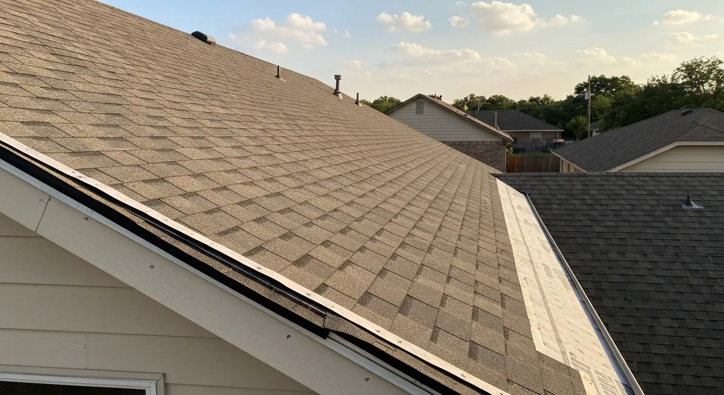 Residential roof repair