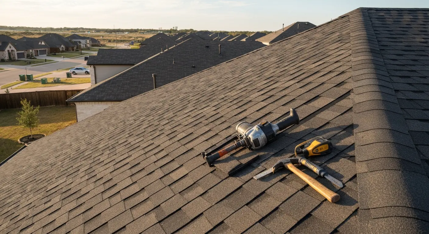 Residential roofing in Anna