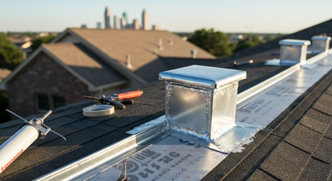 Flashing repair and sealing