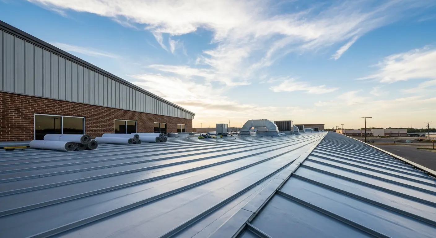 Commercial roof system