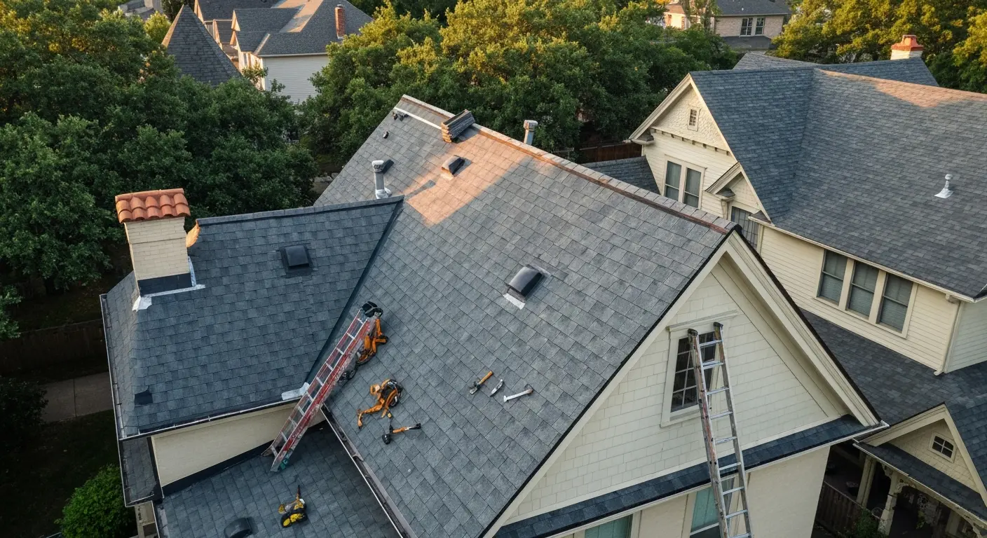 Residential roof replacement