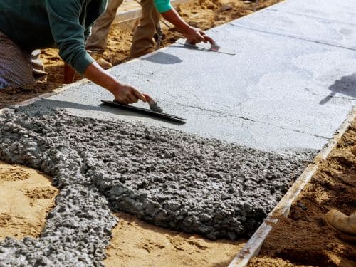 Concrete Sidewalk in Corpus Christi