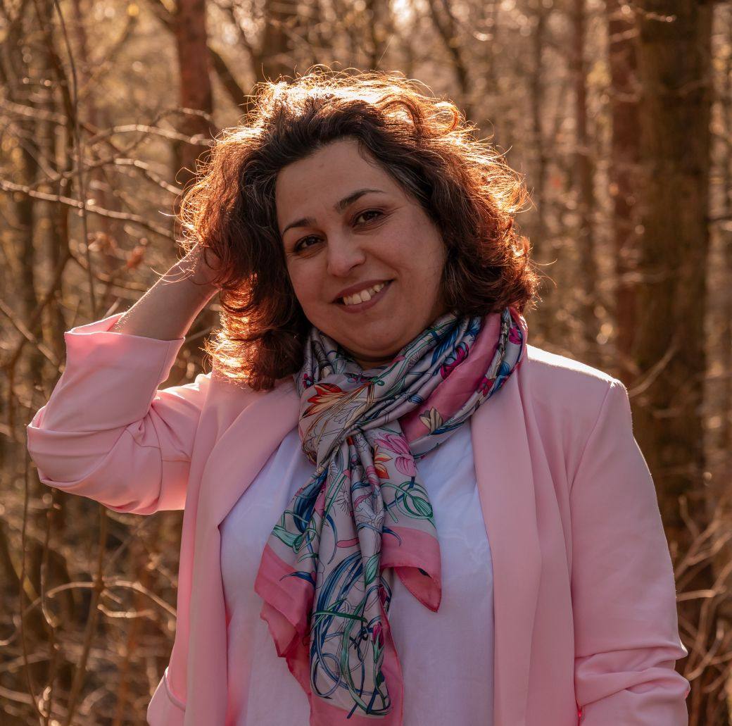 Radka in the forest Radka in the forest