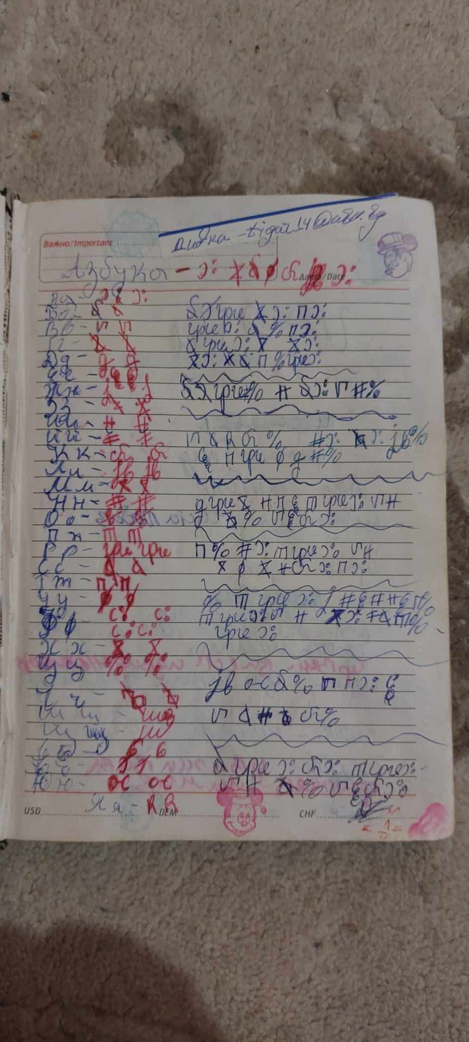 Radka's Alphabet Radka's Alphabet