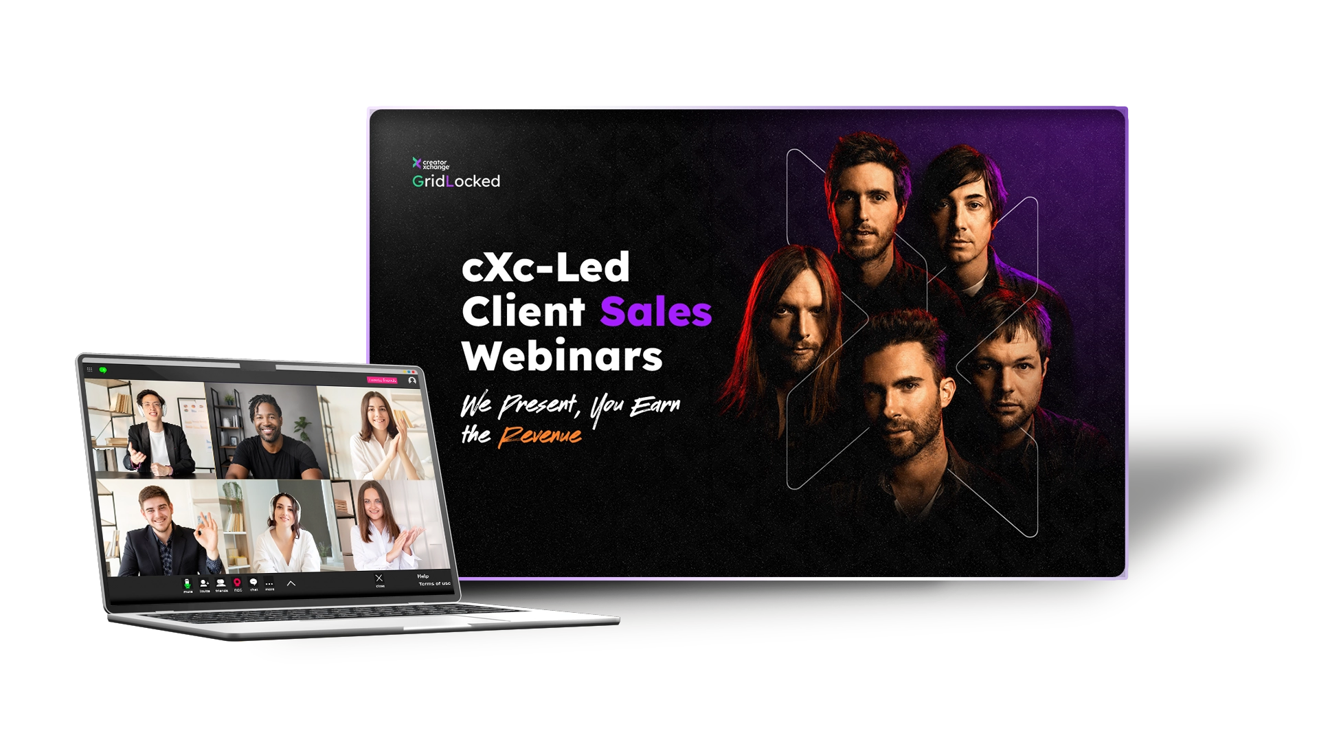 cXc-Led Client Sales Webinars