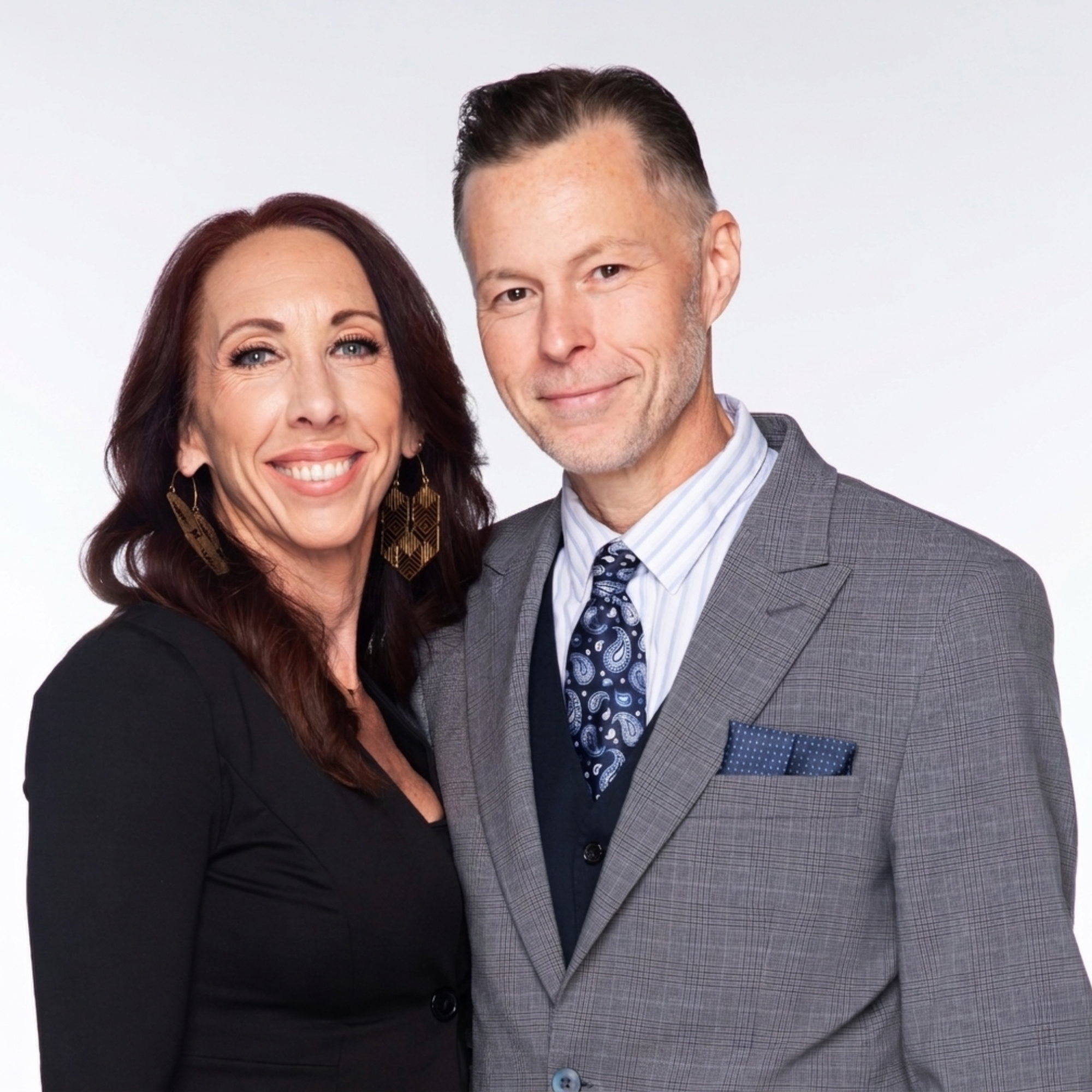 Amanda Taylor and Chad Mitchell