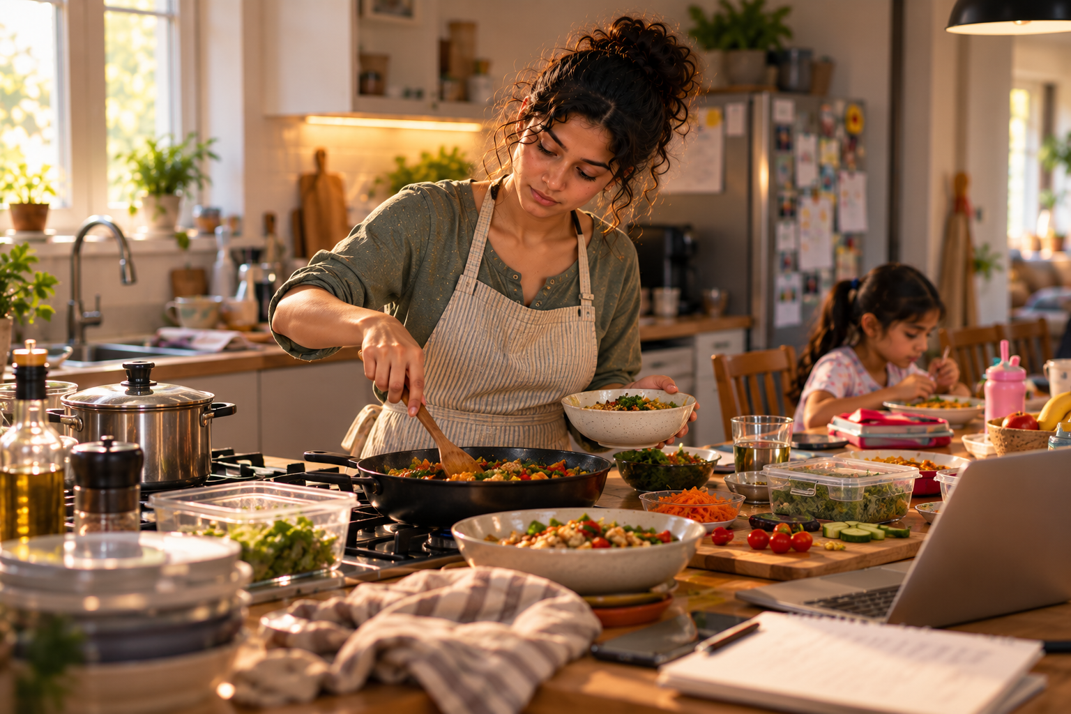 Everyday family kitchen