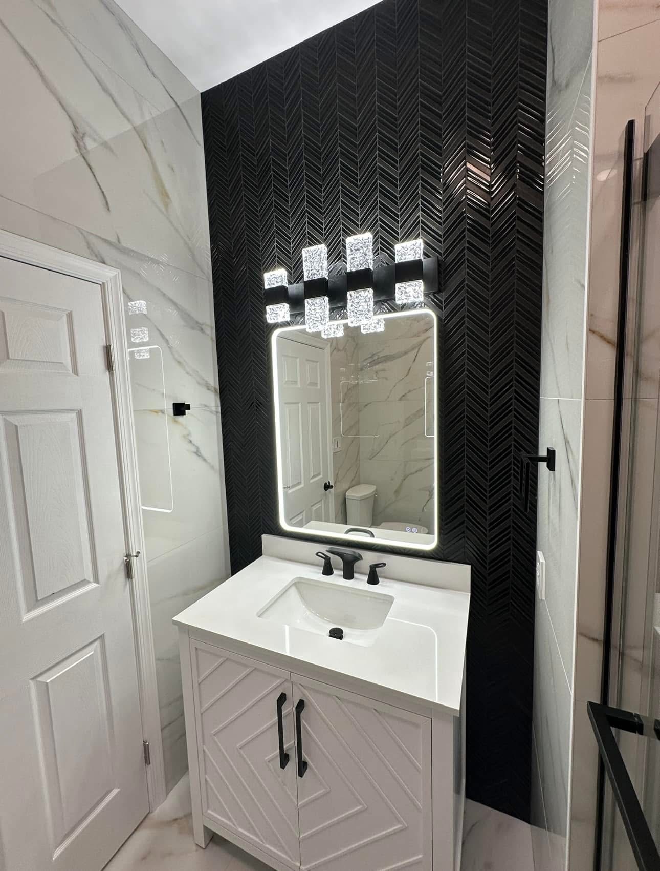 Custom bathroom renovation contractor New Jersey