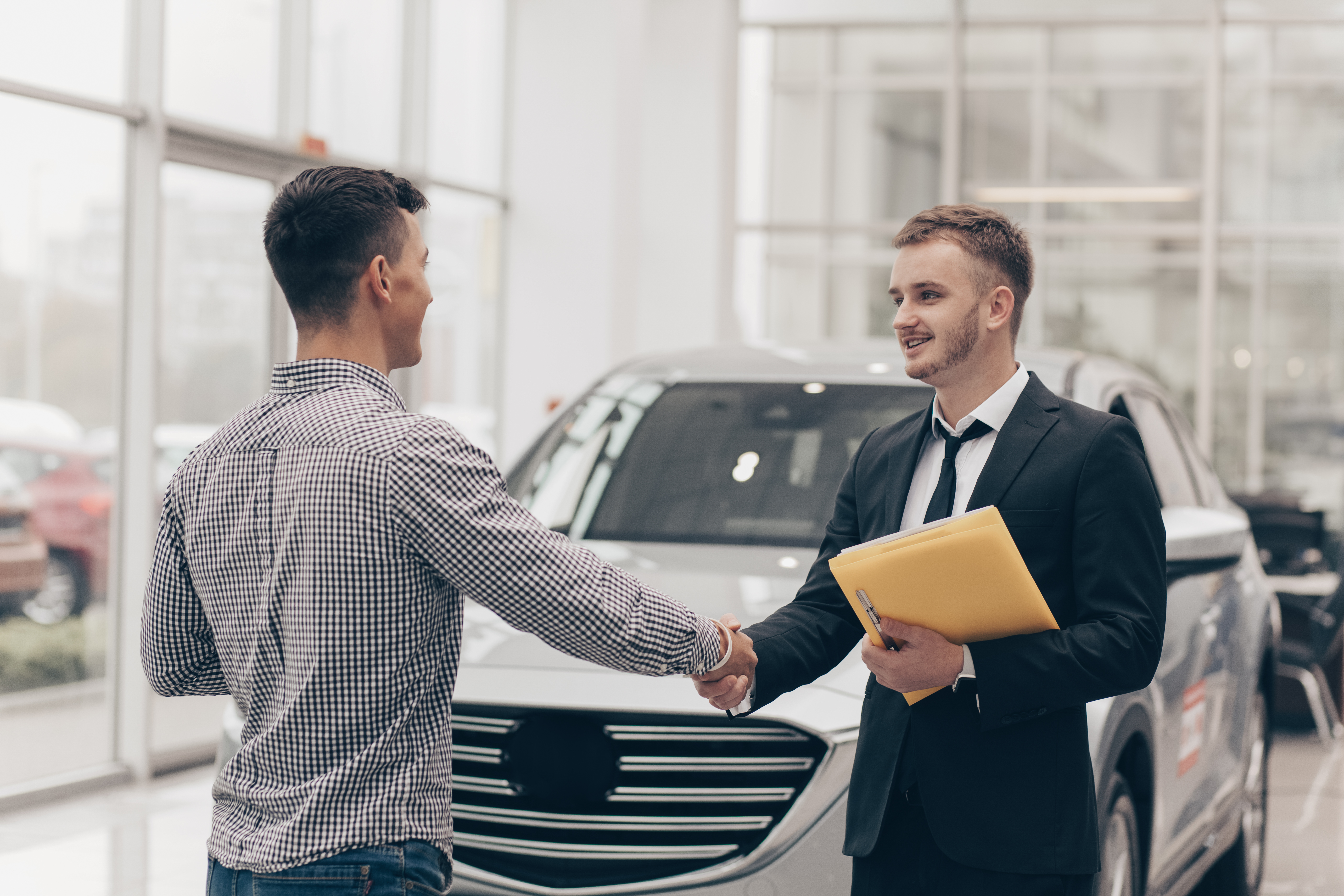 Dealership handshake