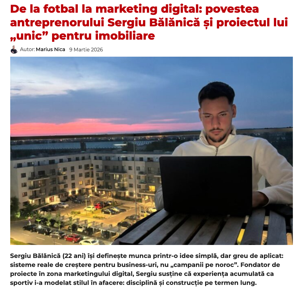 Apariție media articol