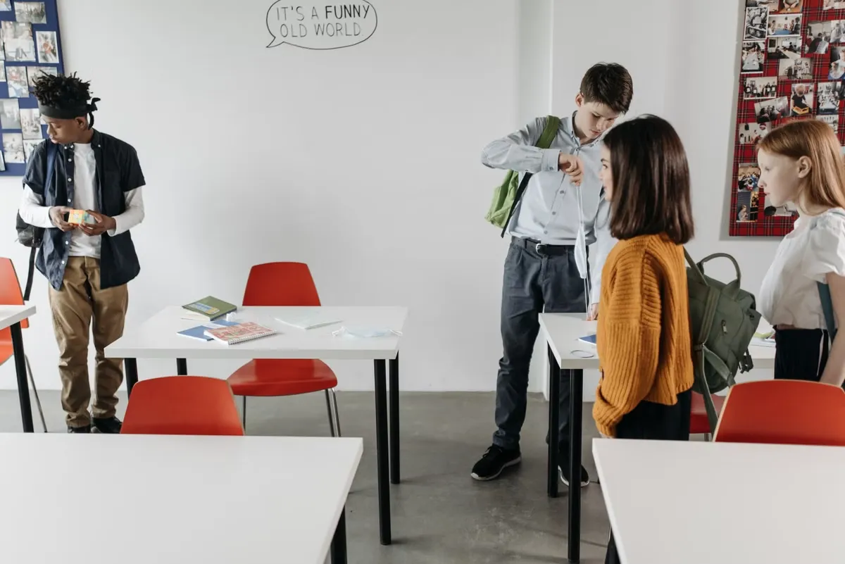 Career session at a Victorian high school