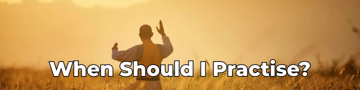 When should I practise Qi Gong explained by Peter Paul Parker at the Bright Beings Academy