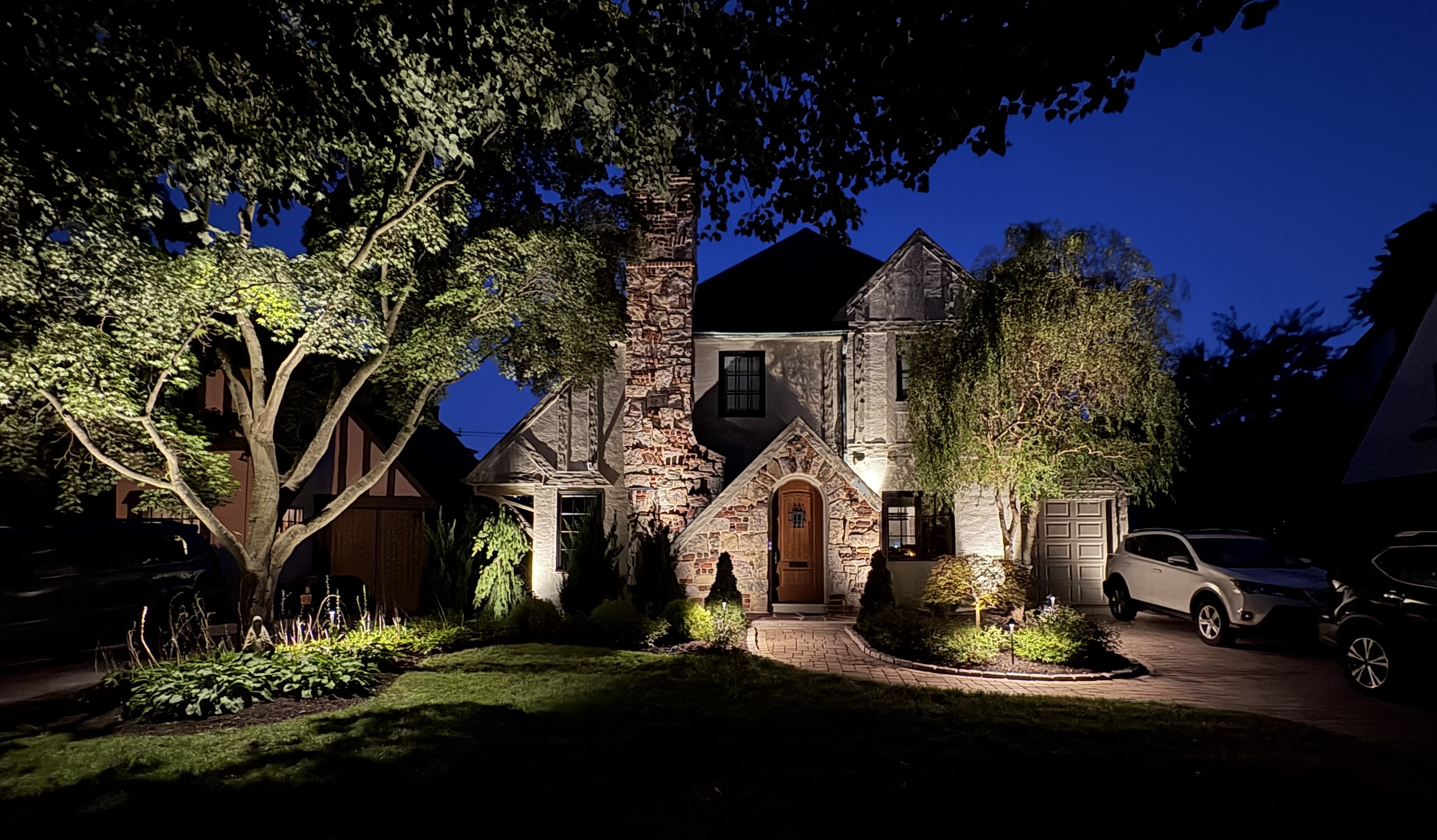 Landscape lighting result