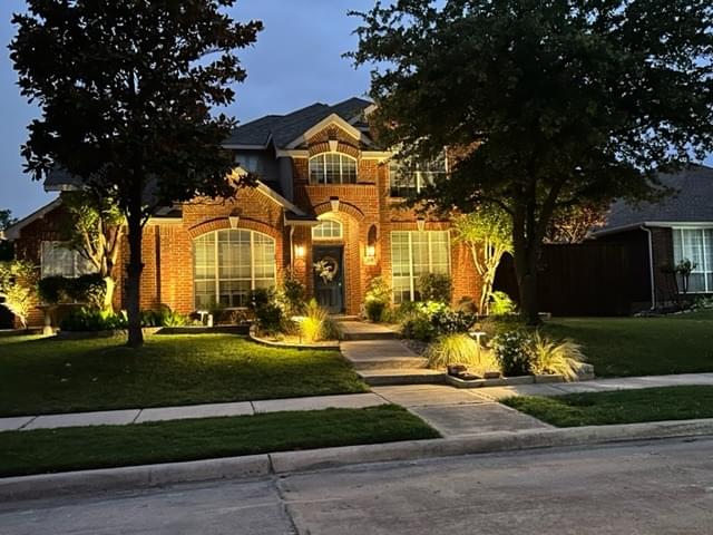 Landscape lighting result