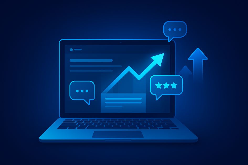 CRM software dashboard for small business growth