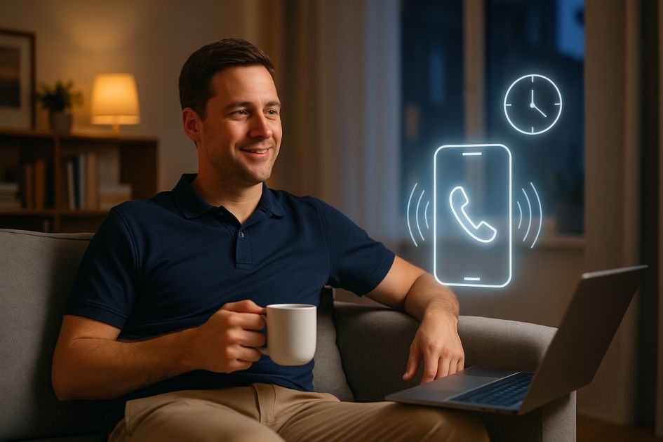 AI phone answering service providing 24/7 support