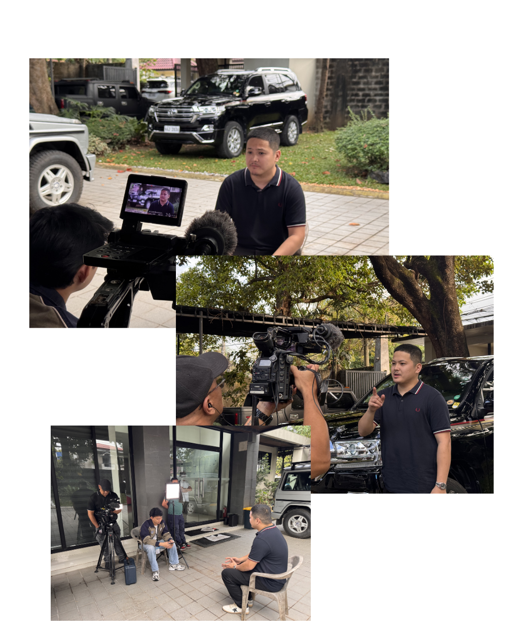 Behind the scenes with Jessica Soho production team