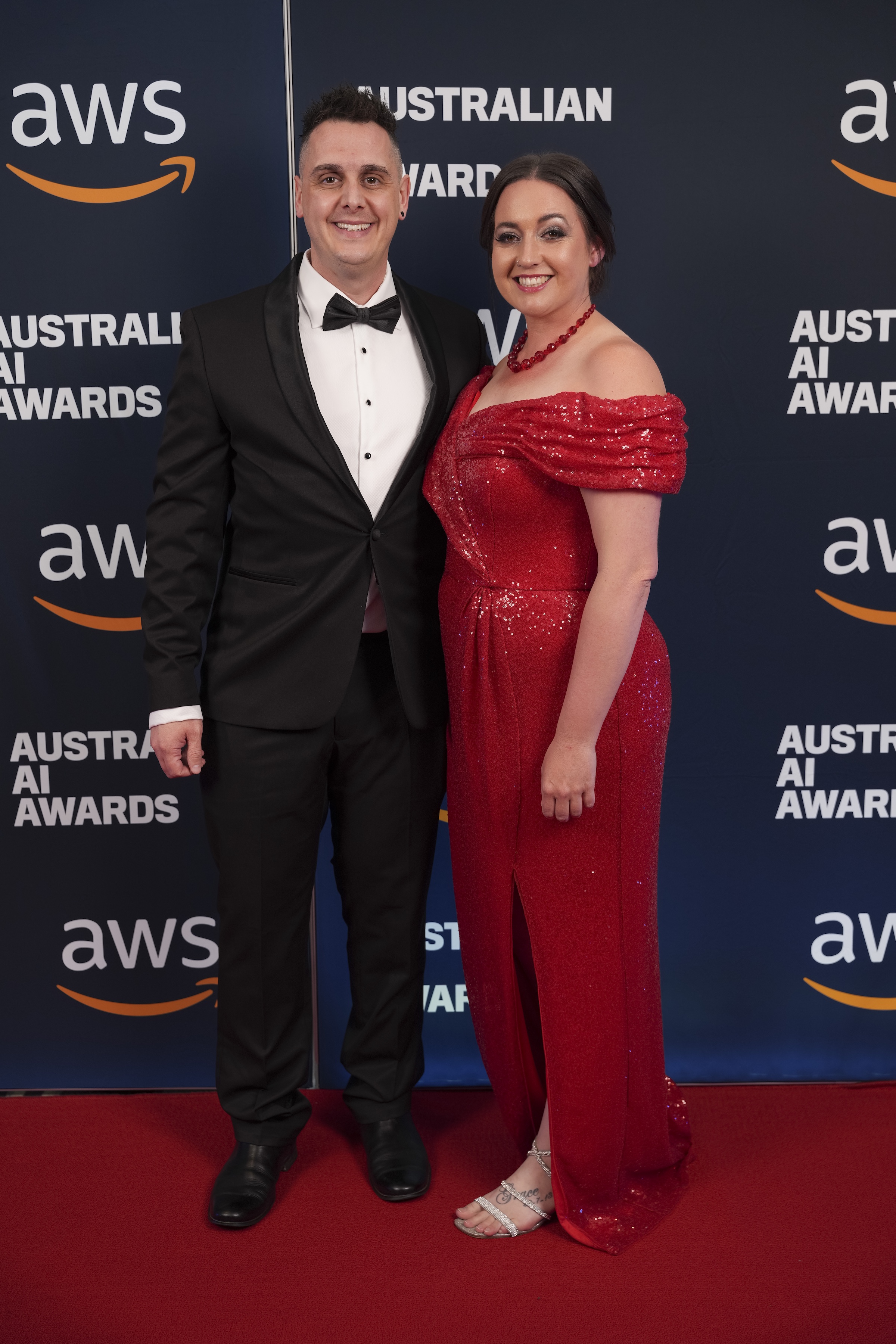 Jarryd Holmes from Bolder Digital, a digital marketing agency, attending the Australian AI Awards