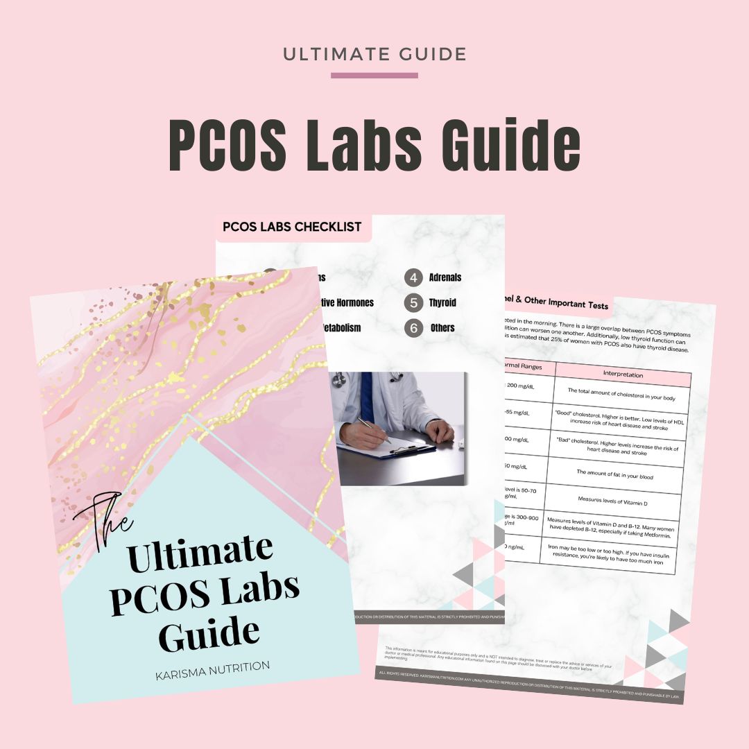 Ultimate pcos labs guide karisma nutrition karlie henderson