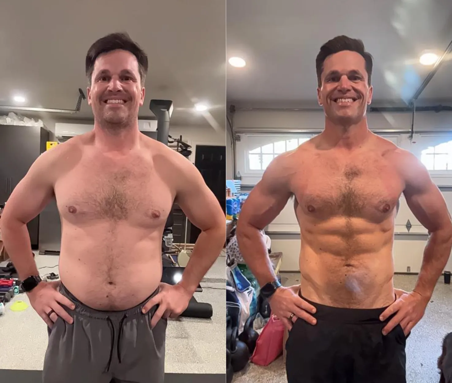 Brandon before and after