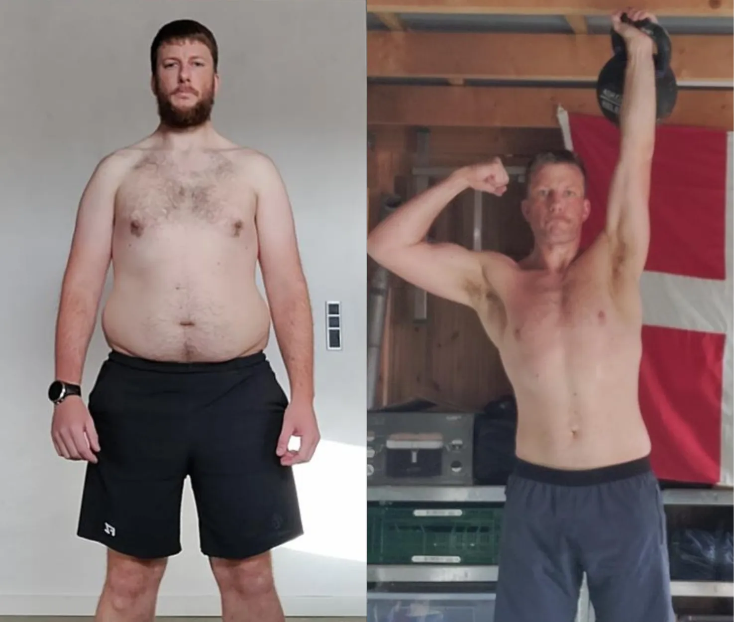 Allen before and after
