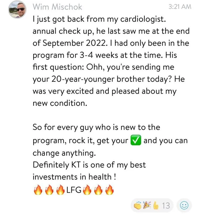 Wim — doctor quote