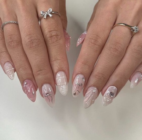 Moon Nails nail art inspiration