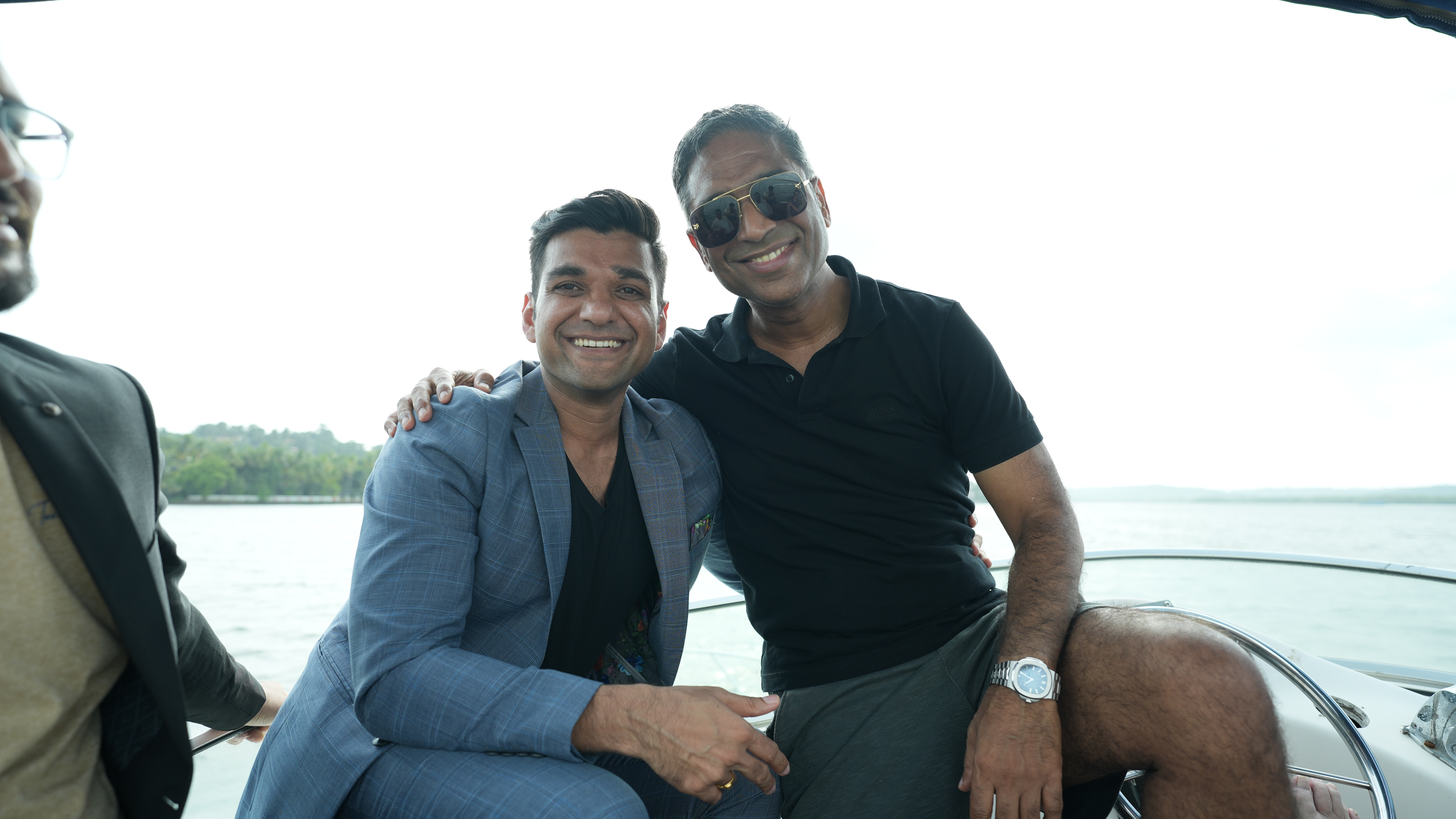 Dr. Aravind Padmaraju with industry leaders