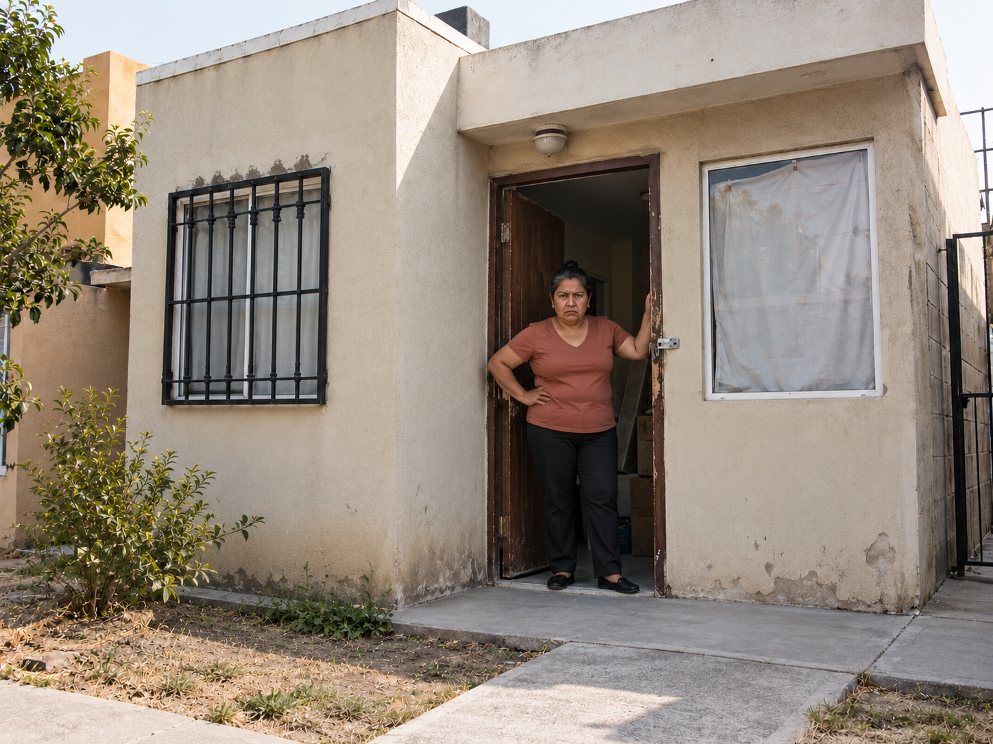 Casa rentada o invadida