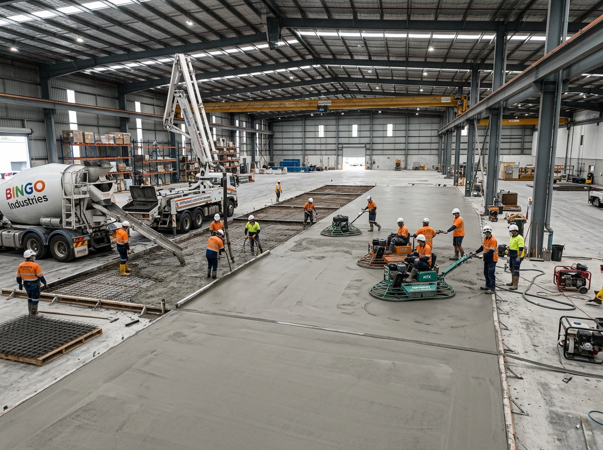 Commercial concreting