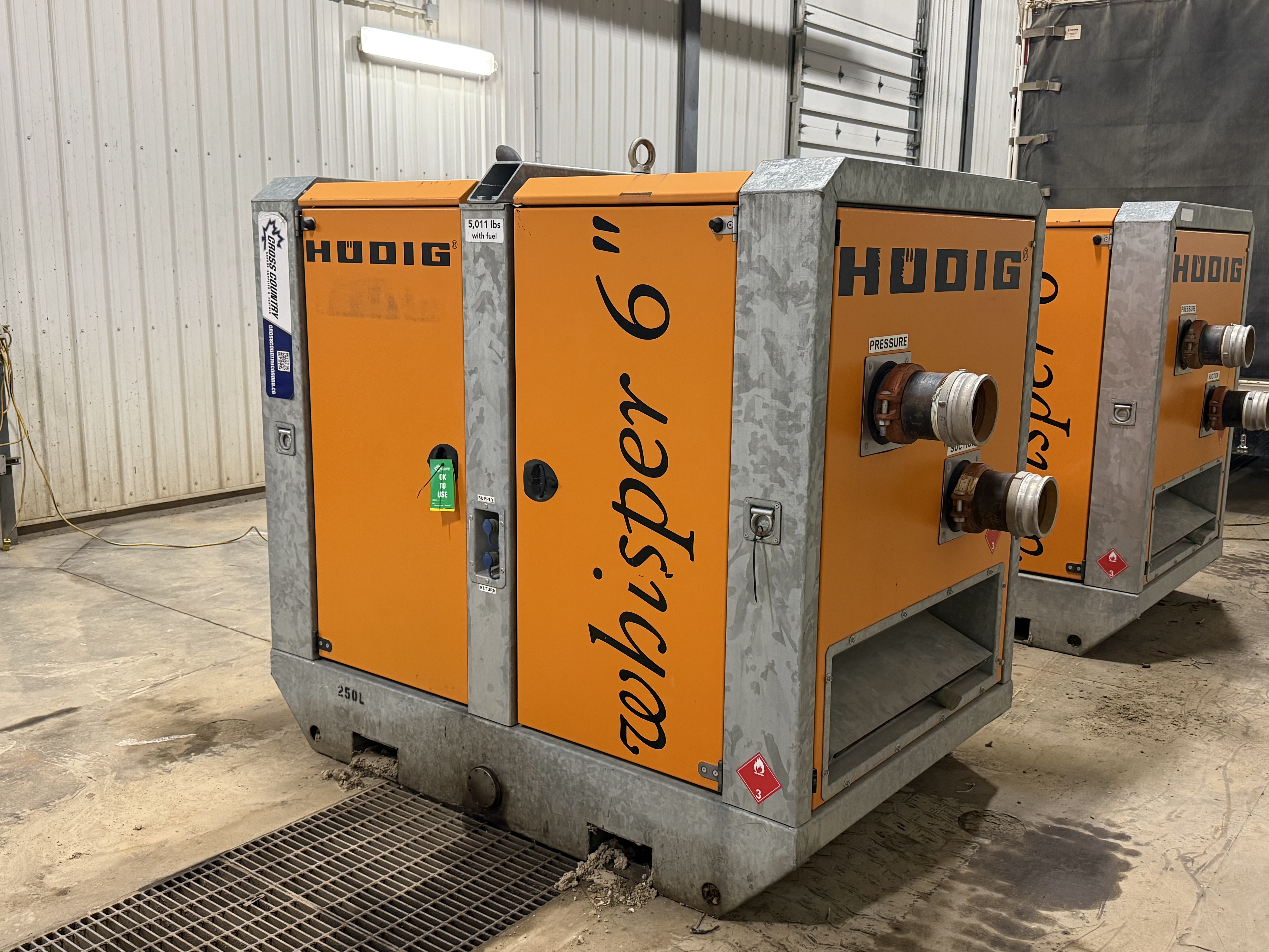 2022 HUDIG 6x6 Enclosed SA Well Point Pump Whisper 6" - Image 1