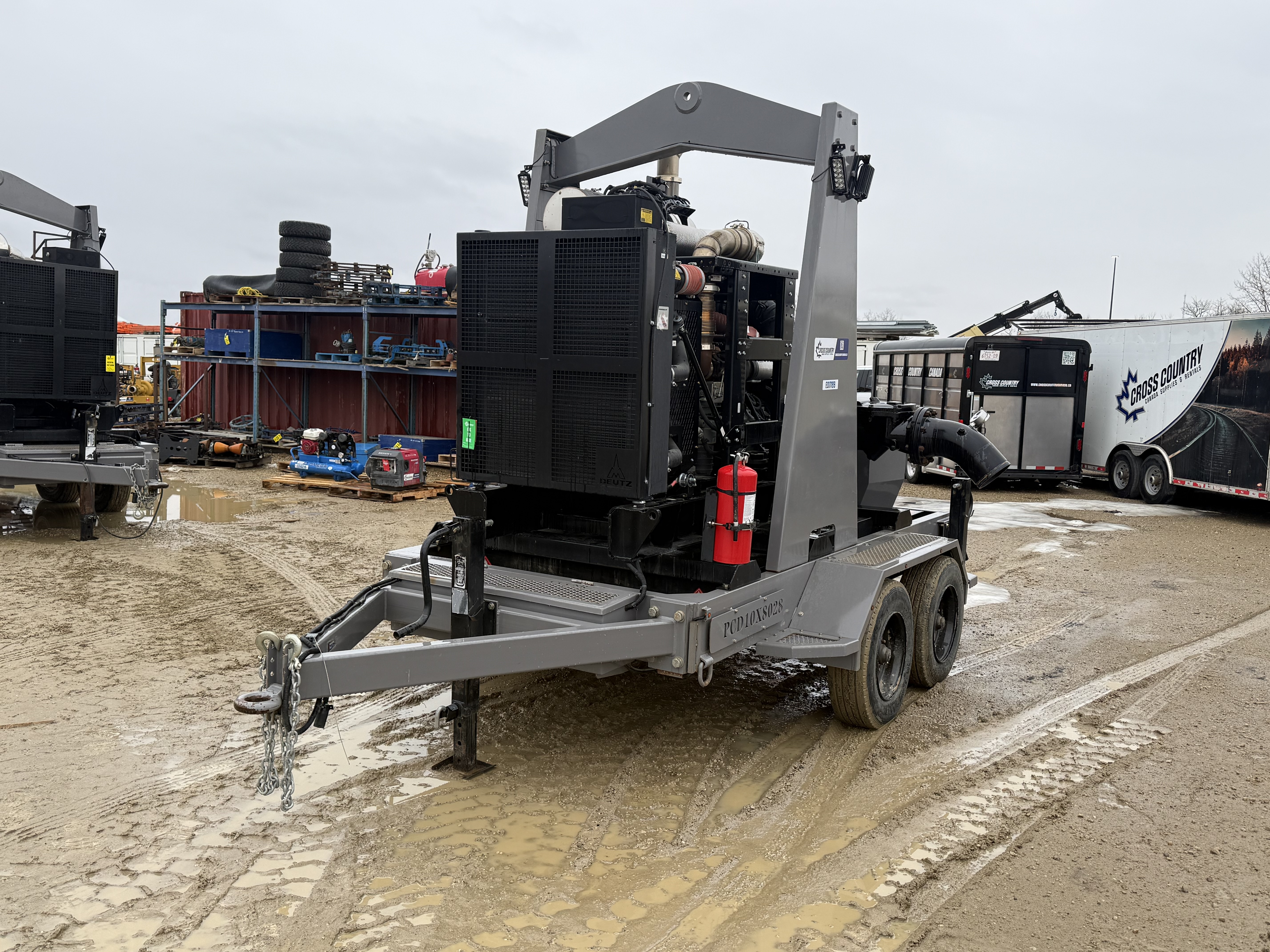 2024 CCCSR 10x8" HH Diesel Dewatering Pump - Image 1