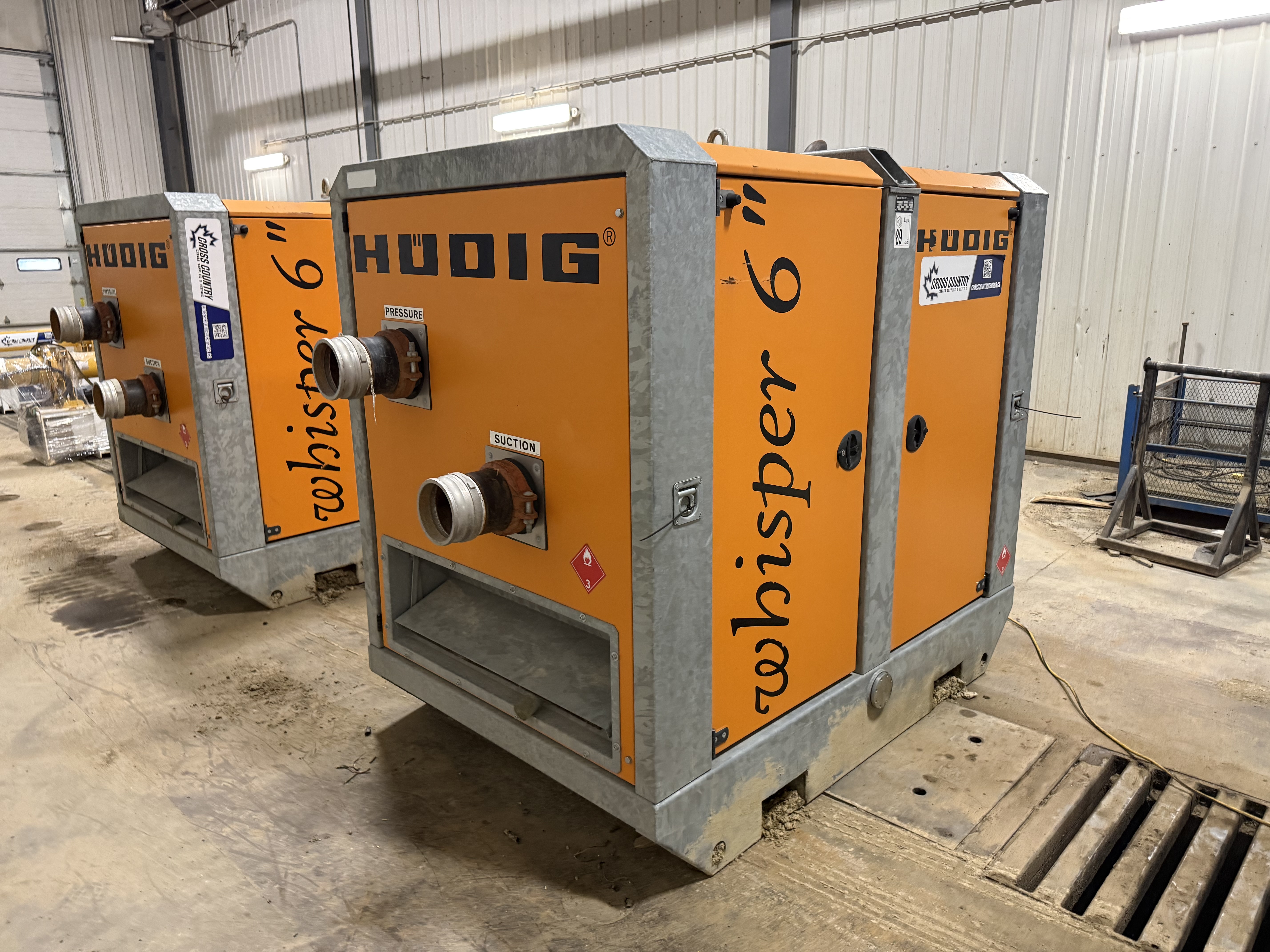 2022 HUDIG 6x6 Enclosed SA Well Point Pump Whisper 6" - Image 4