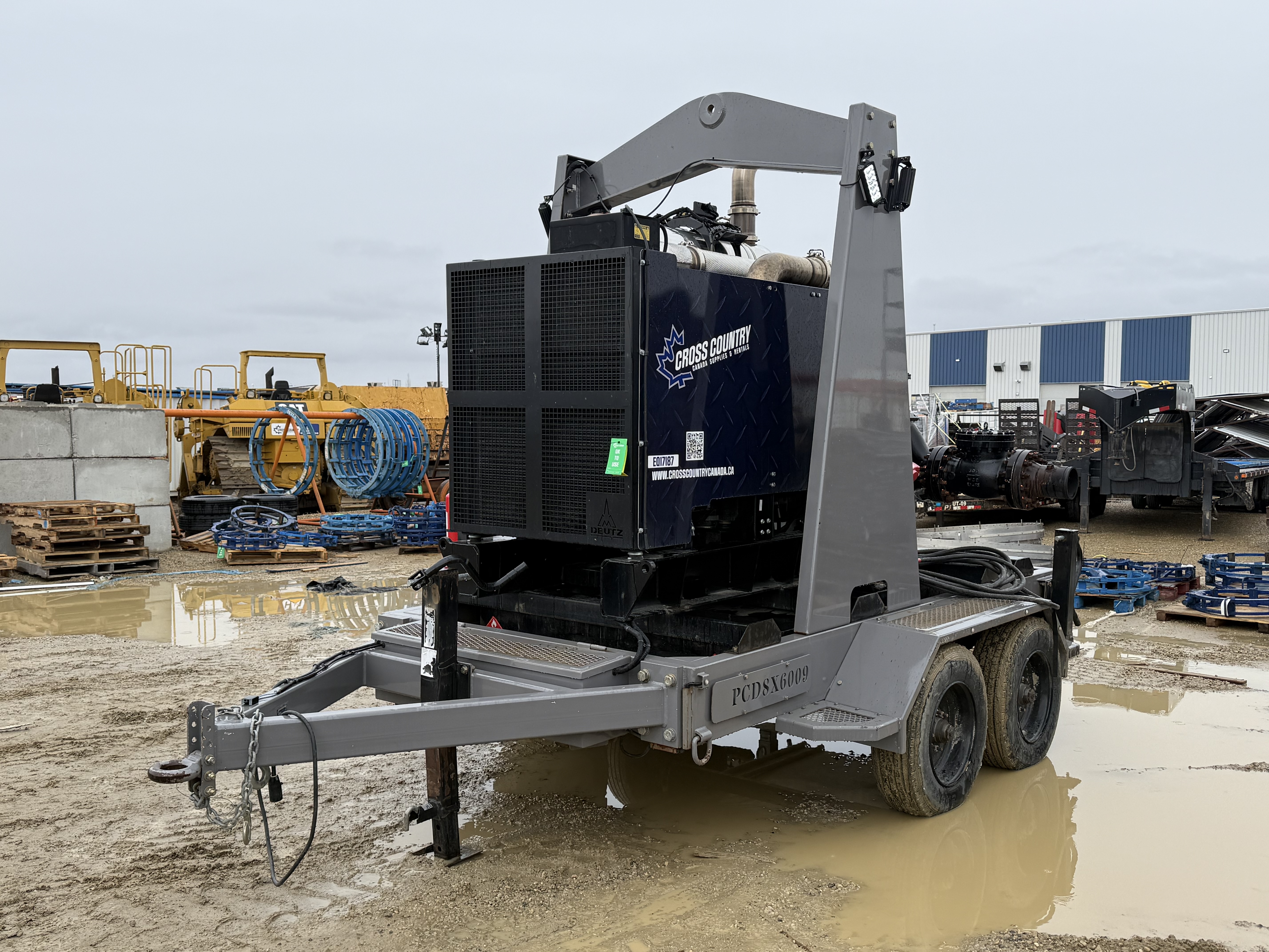 2024 CCCSR 8x6" HH Diesel Dewatering Pump