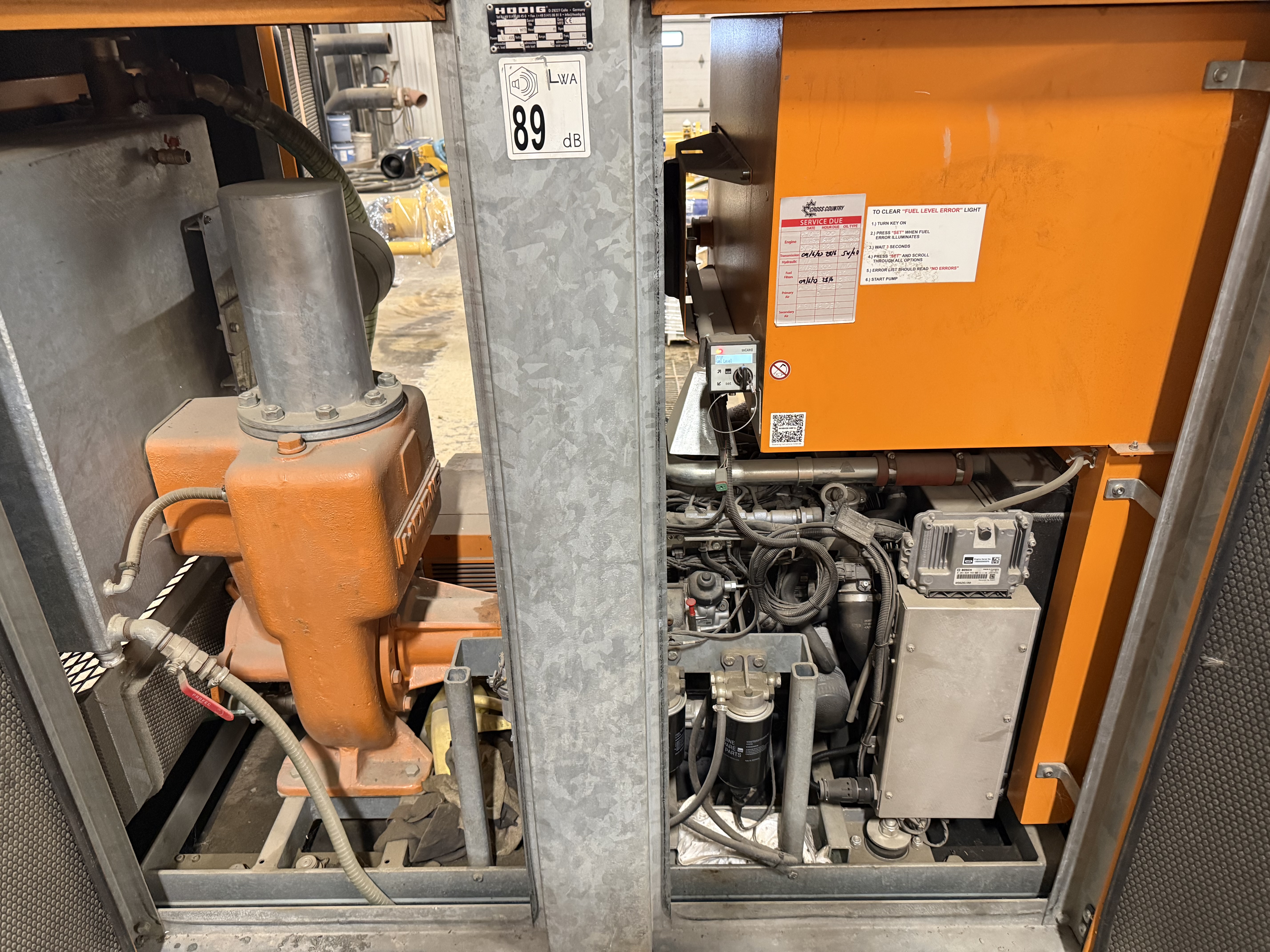 2022 HUDIG 6x6 Enclosed SA Well Point Pump Whisper 6" - Image 7