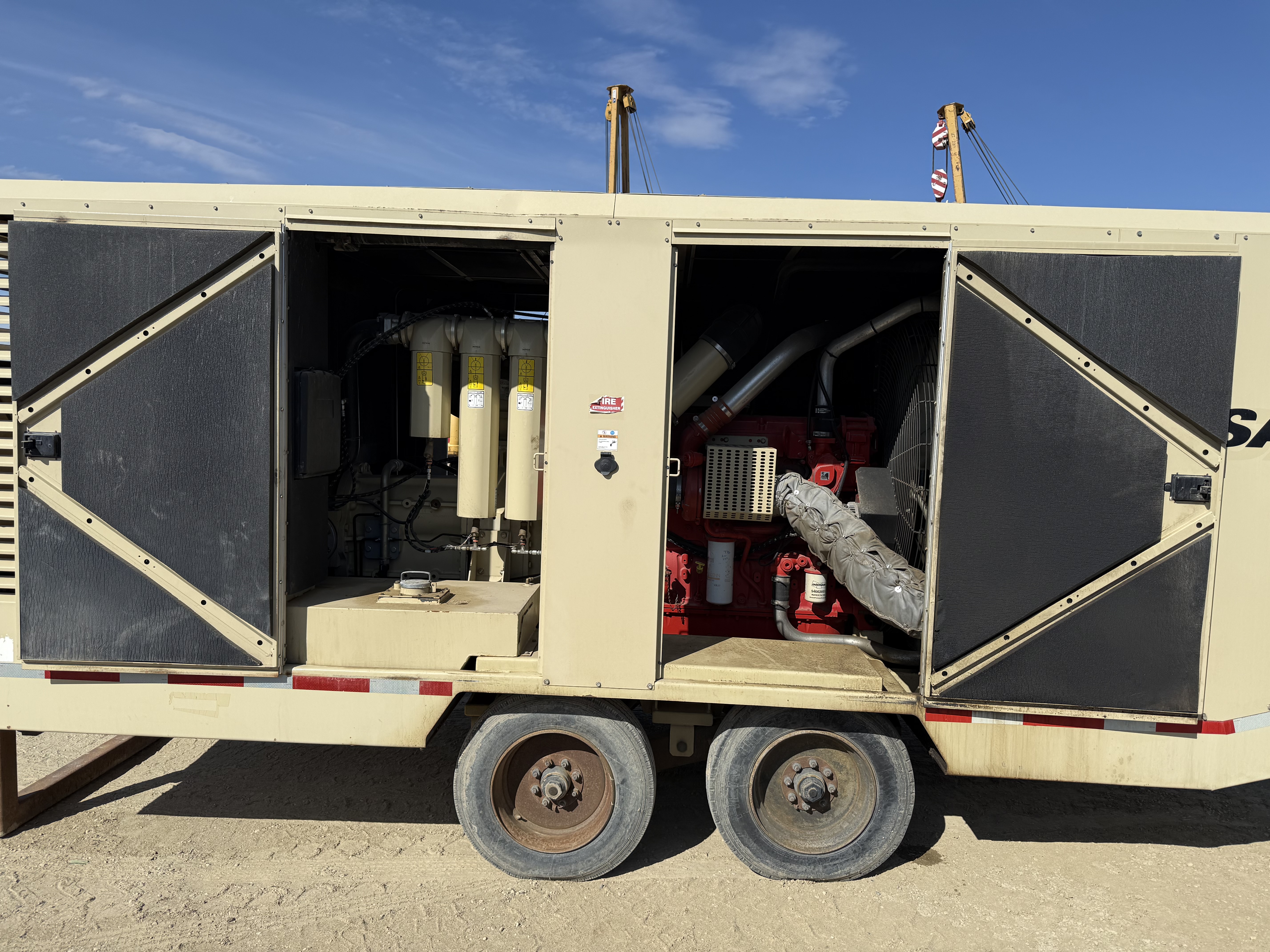 2014 Doosan HP1600 Portable Air Compressor - Image 7