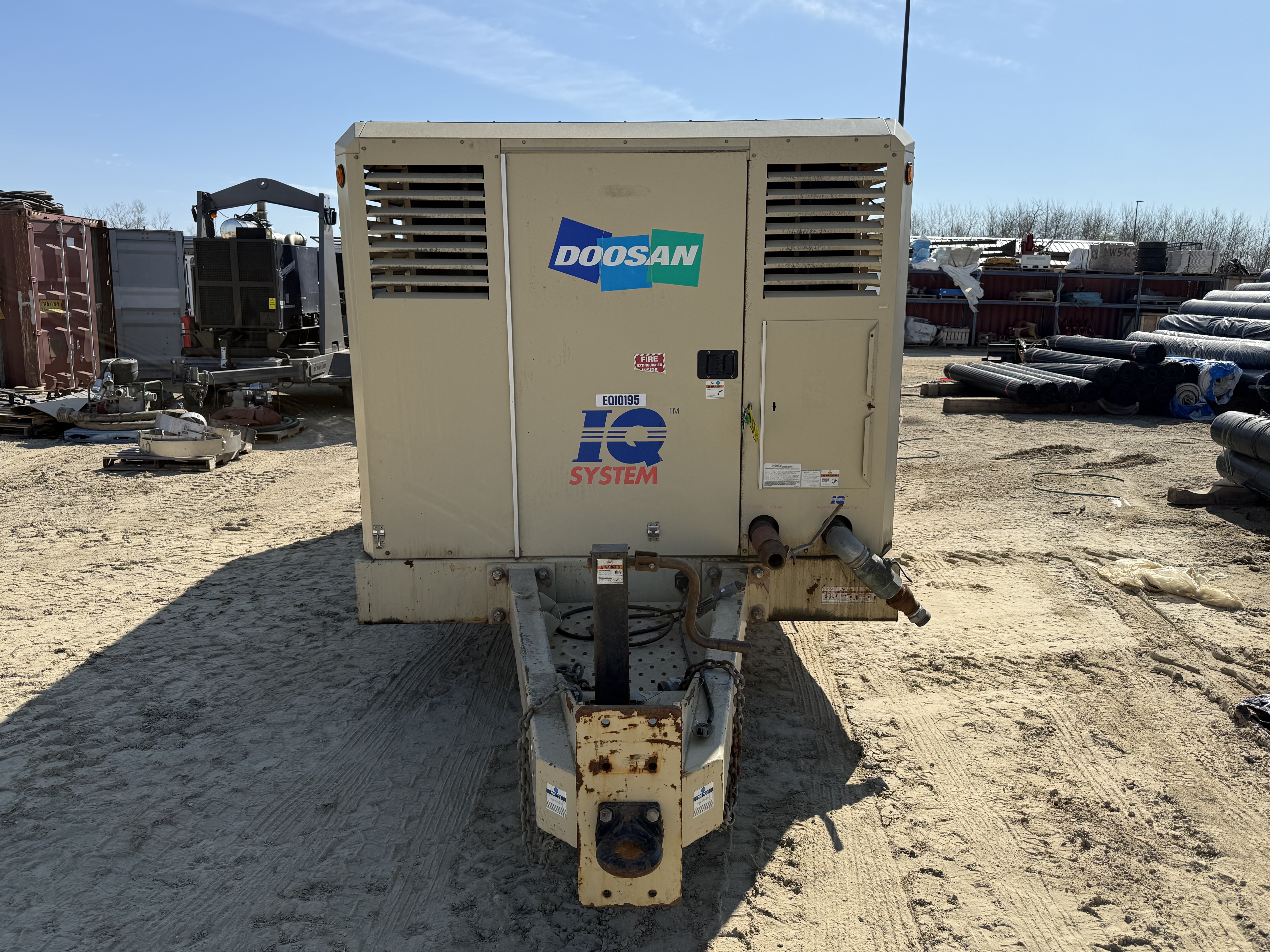 2014 Doosan HP1600 Portable Air Compressor - Image 7