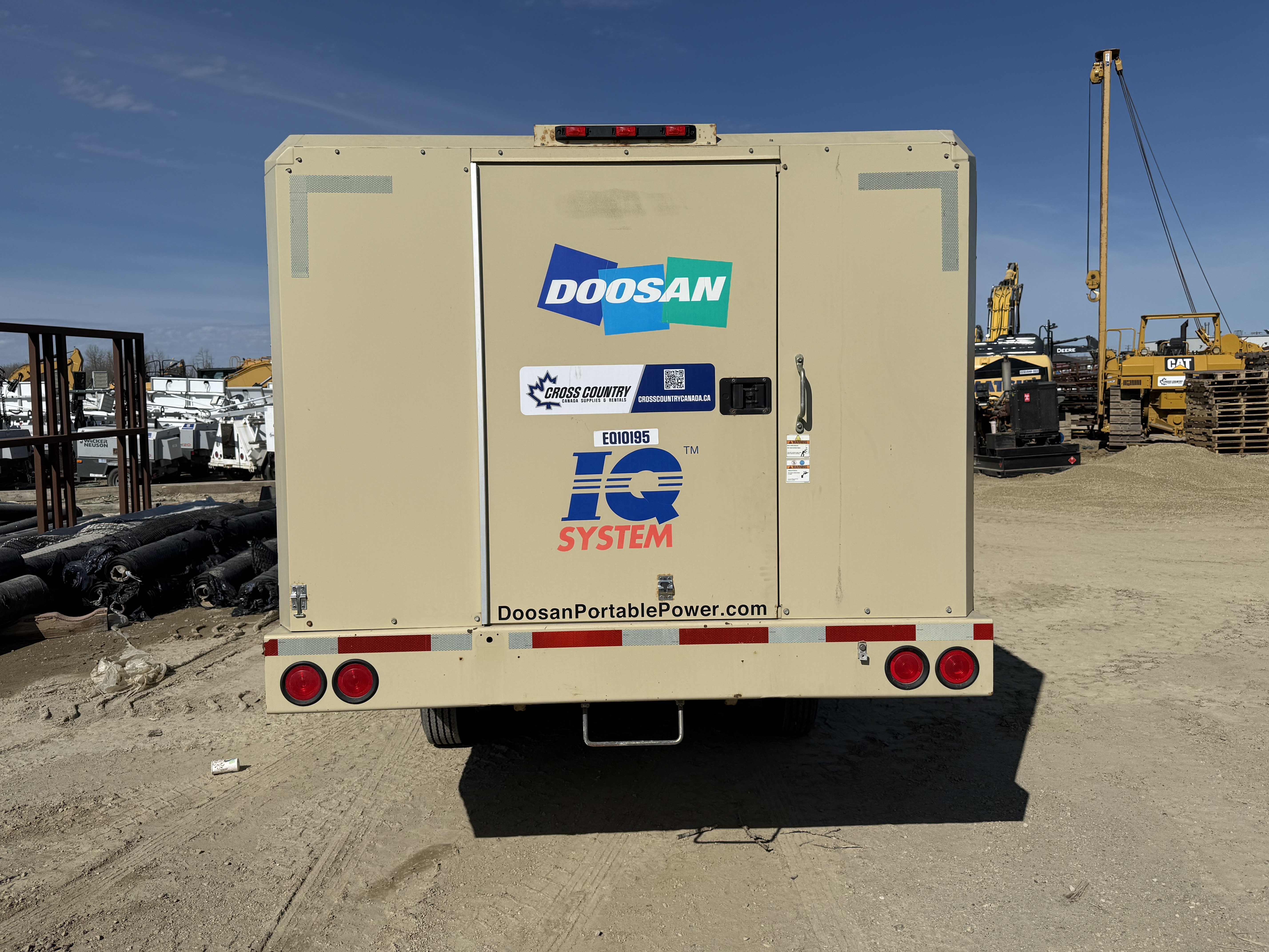 2014 Doosan HP1600 Portable Air Compressor - Image 8
