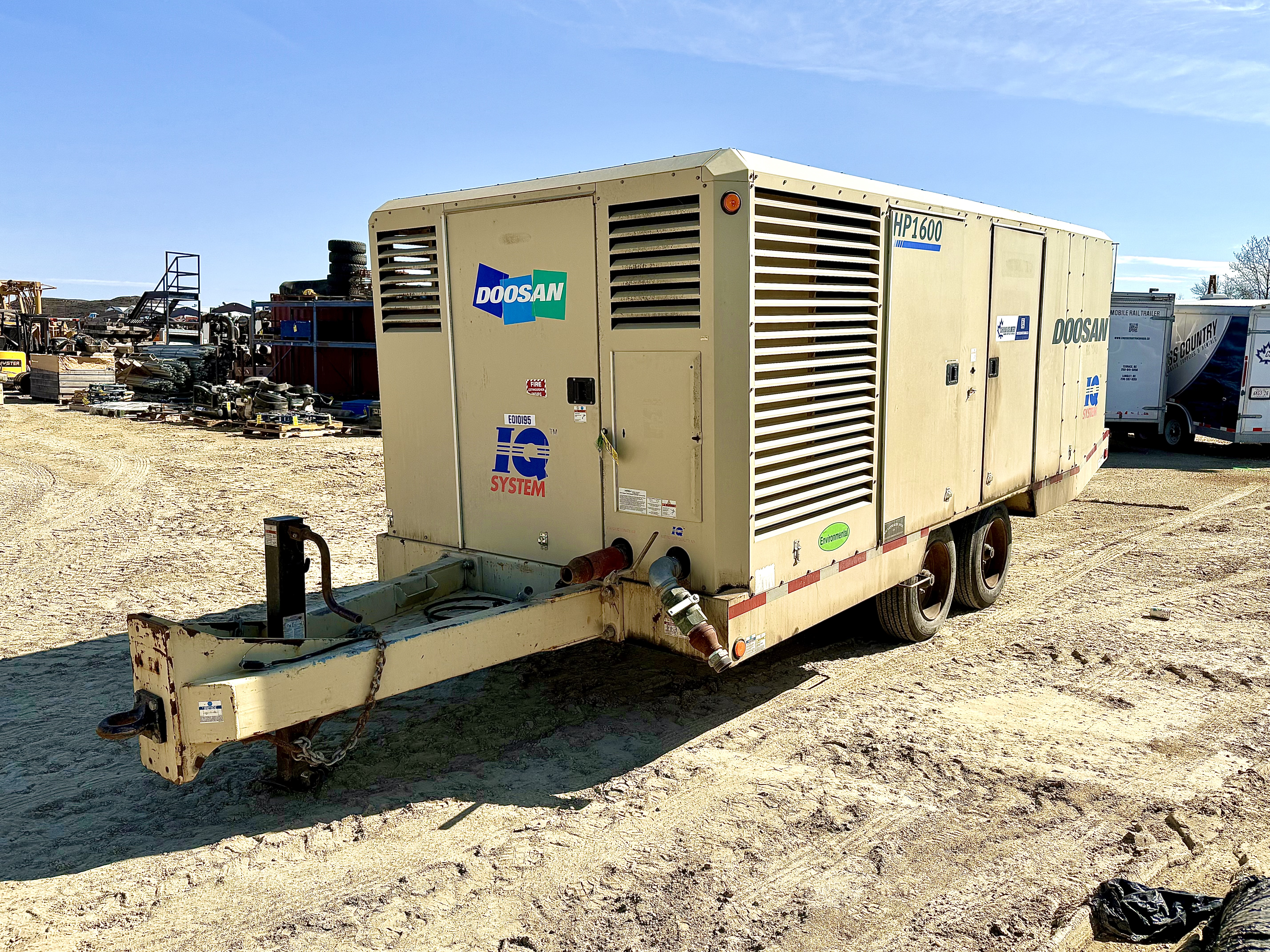2014 Doosan HP1600 Portable Air Compressor