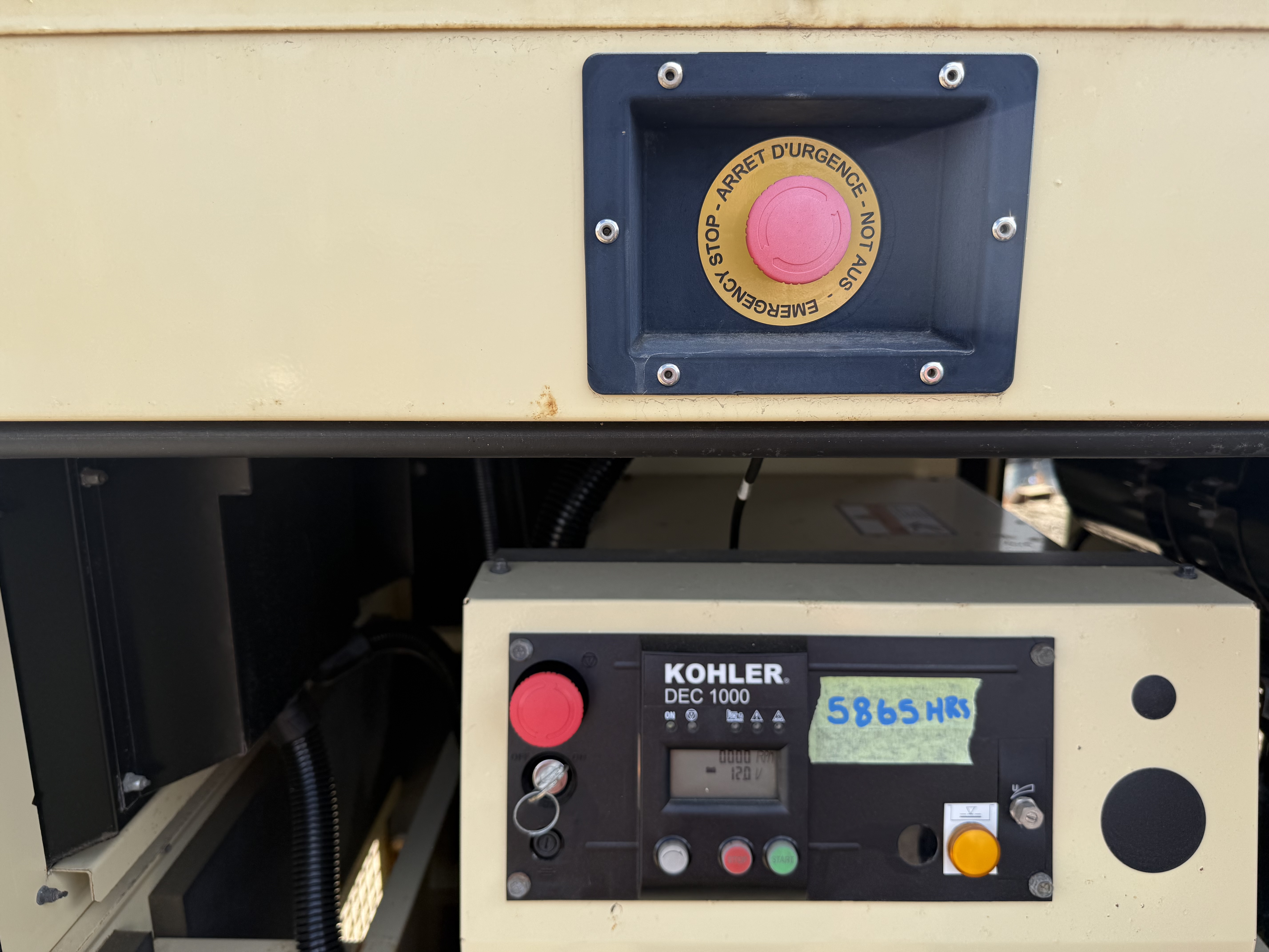 Skid Mounted Kohler 60 kW Genset, JD 4045H Engine - Image 21