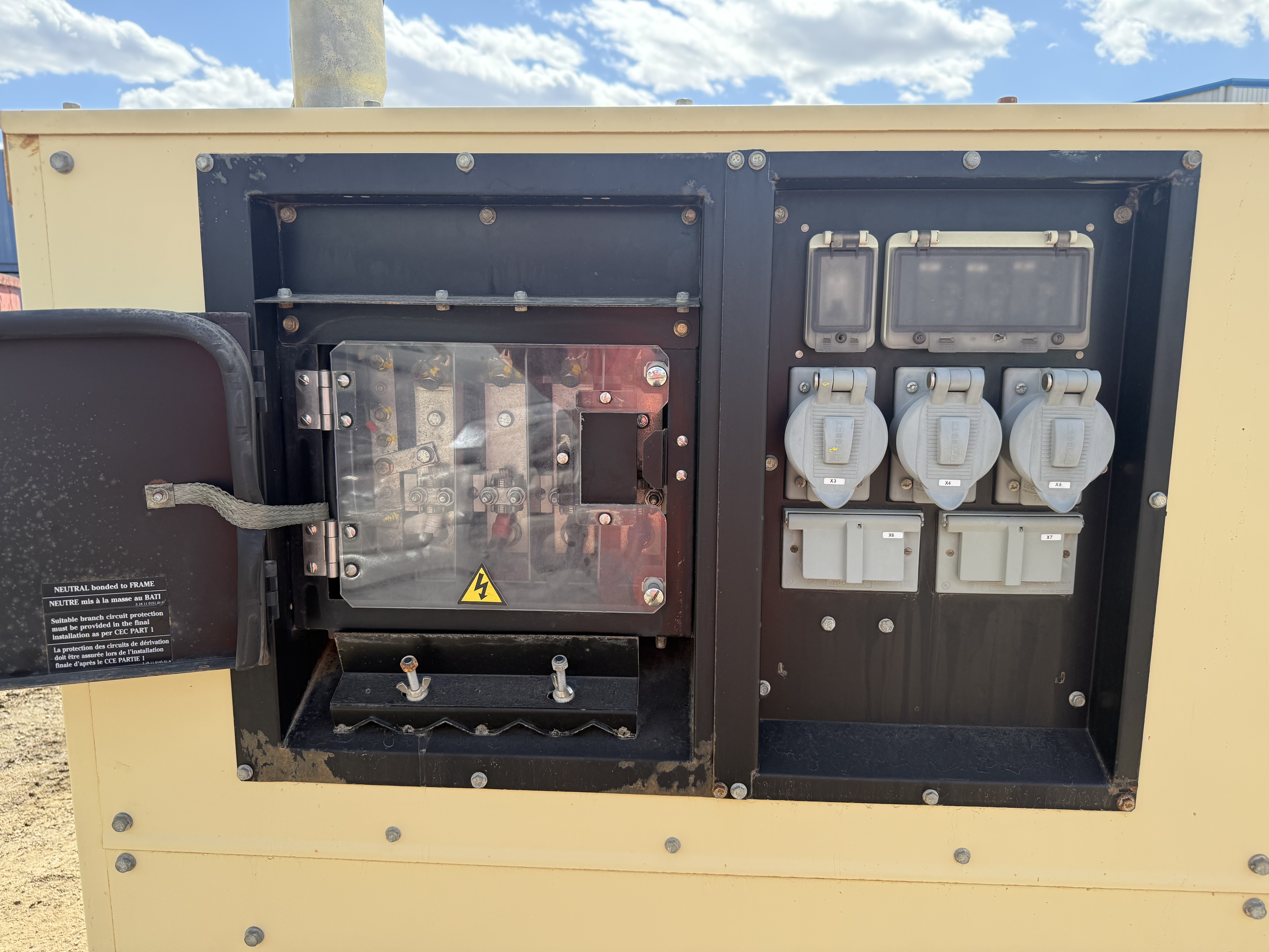 Skid Mounted Kohler 60 kW Genset, JD 4045H Engine - Image 17