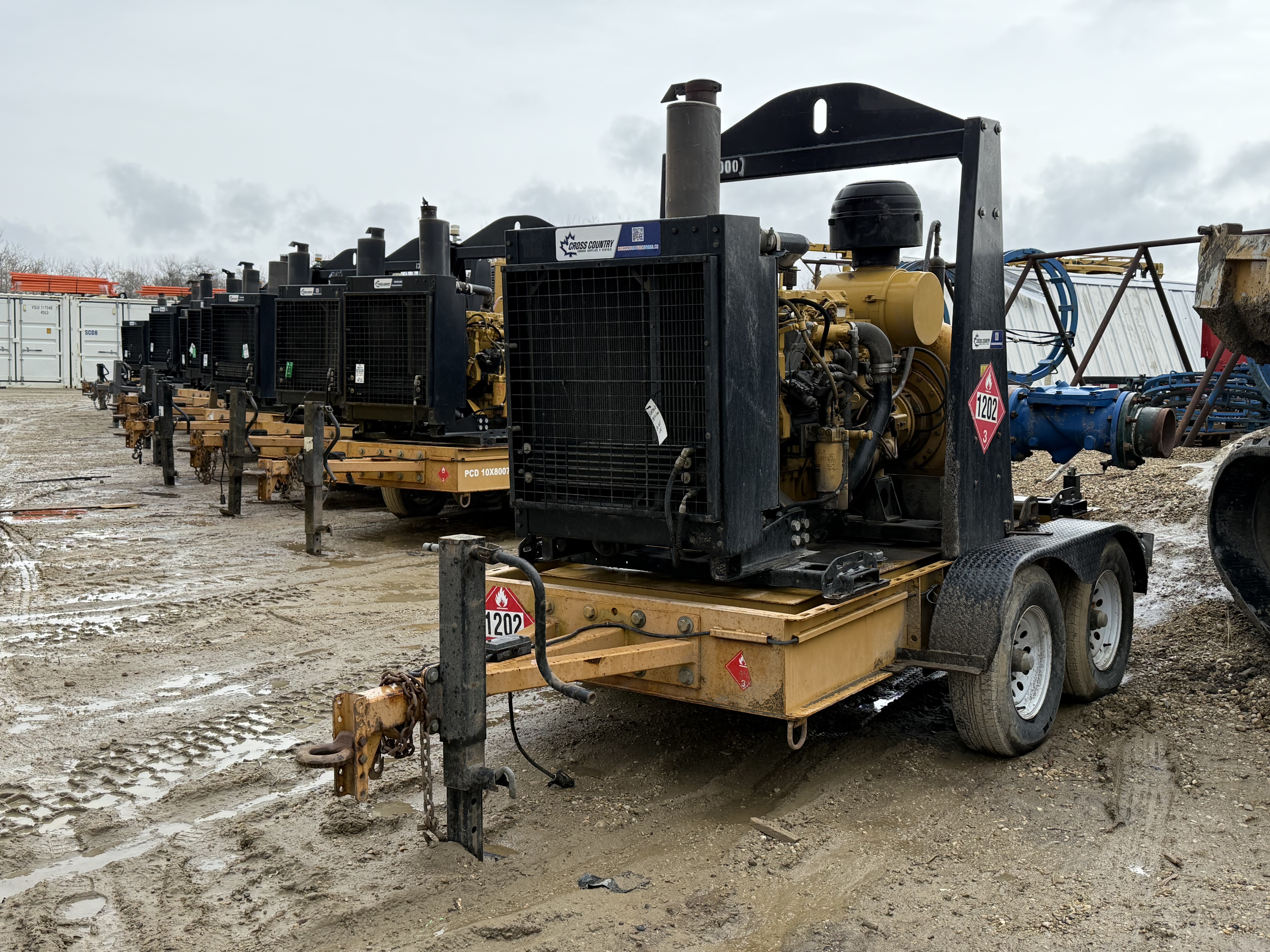 Fleet of Various Diesel Water Pumps - Speciality Re-alignment