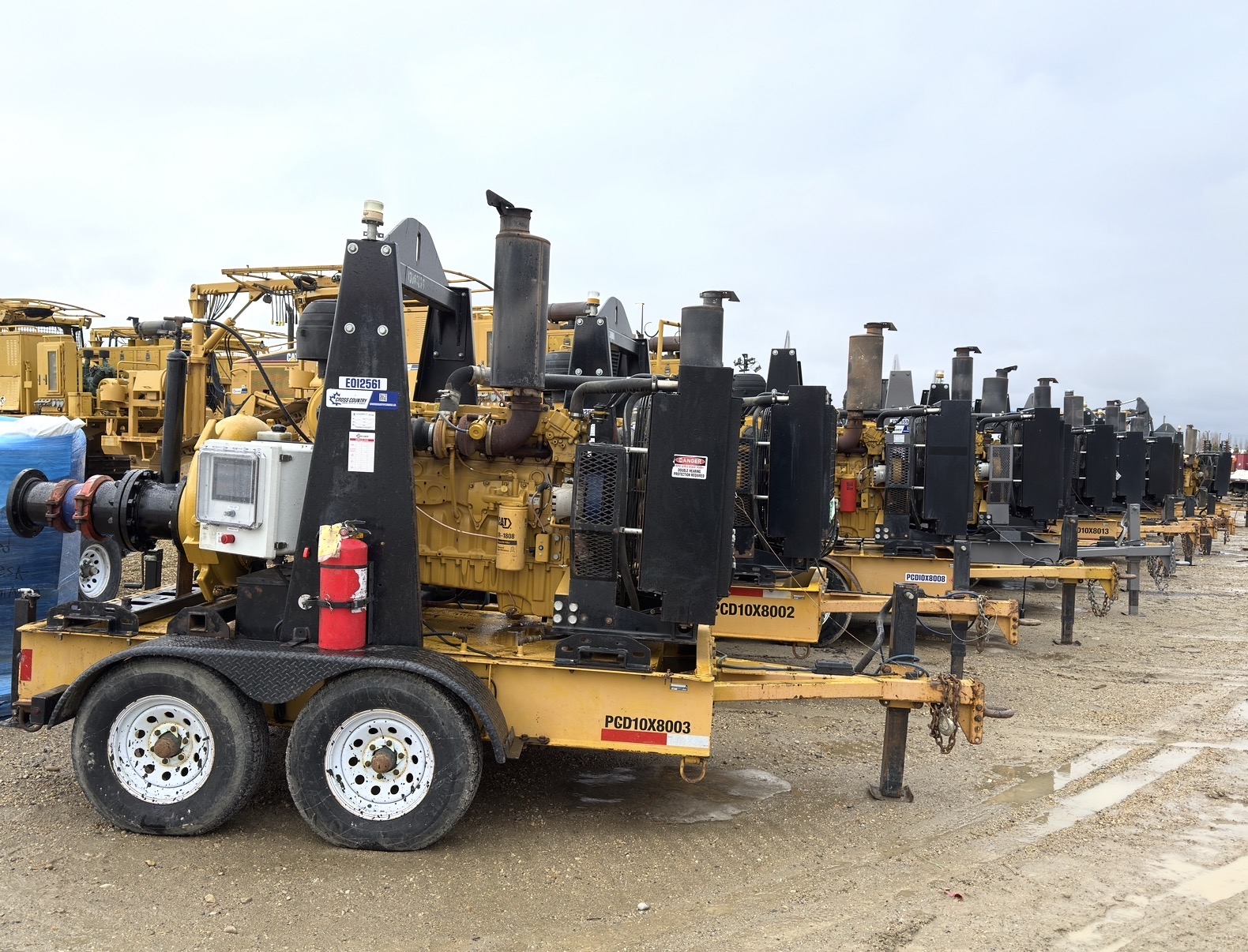 Fleet of Various Diesel Water Pumps - Speciality Re-alignment - Image 2