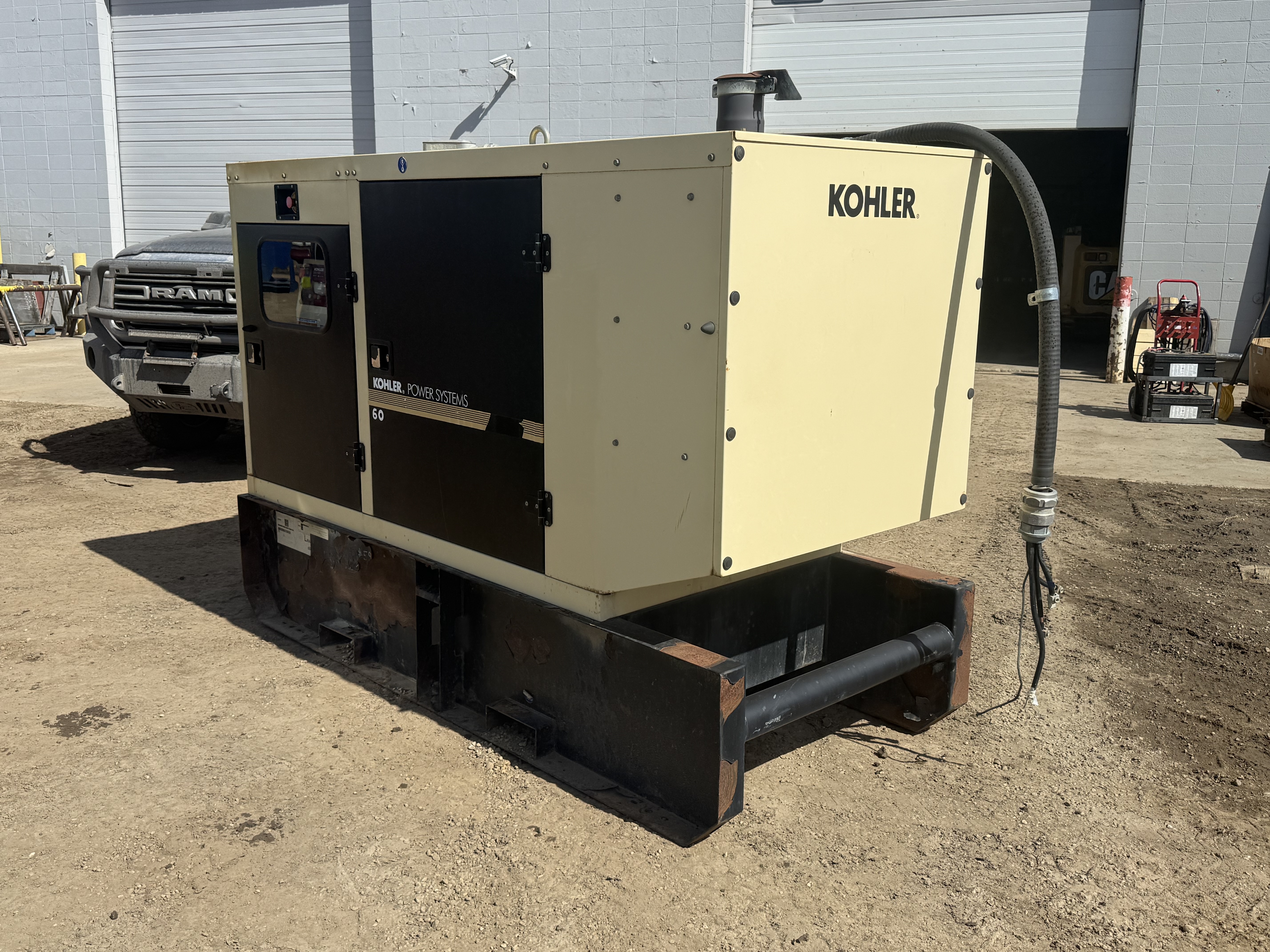 Skid Mounted Kohler 60 kW Genset, JD 4045H Engine - Image 2