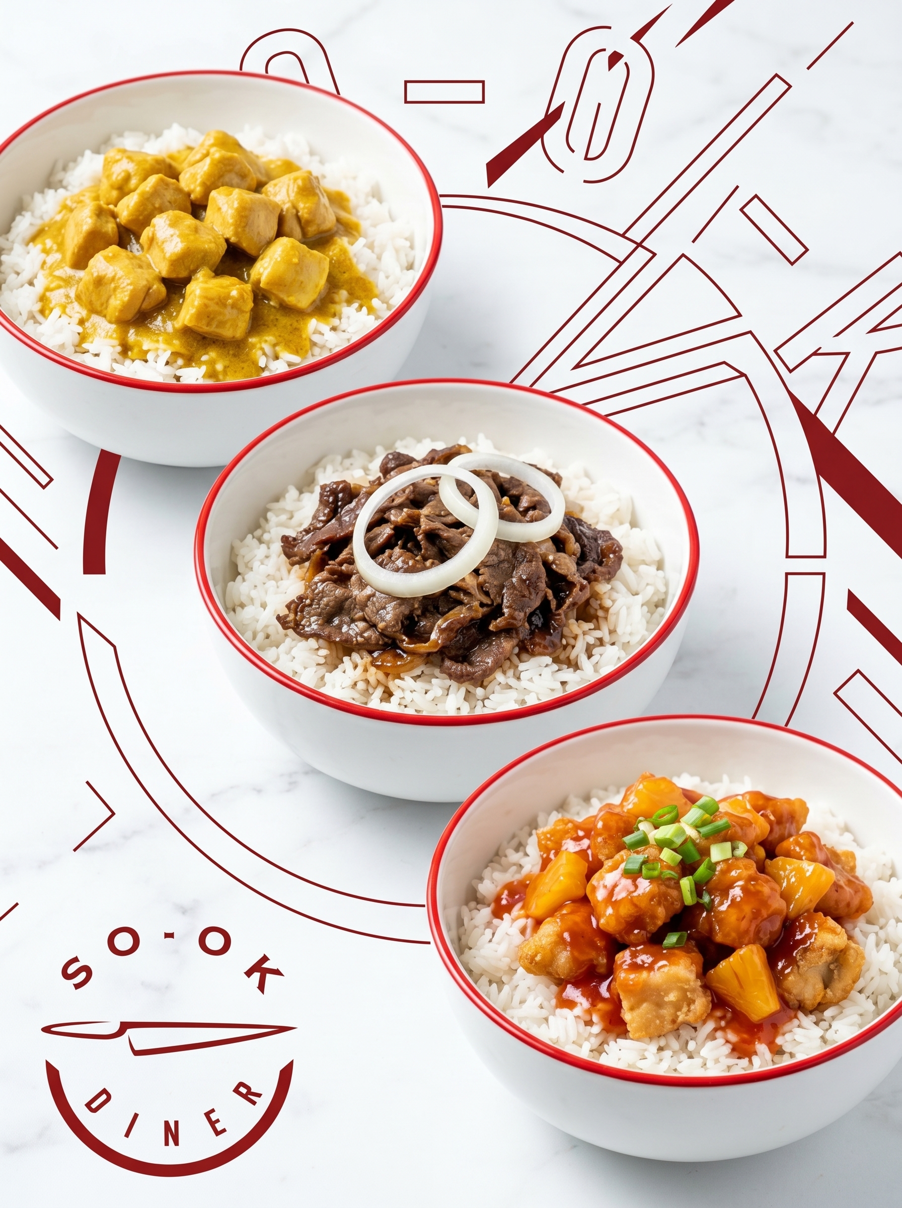 Rice Bowls at RICE Diner Iligan City