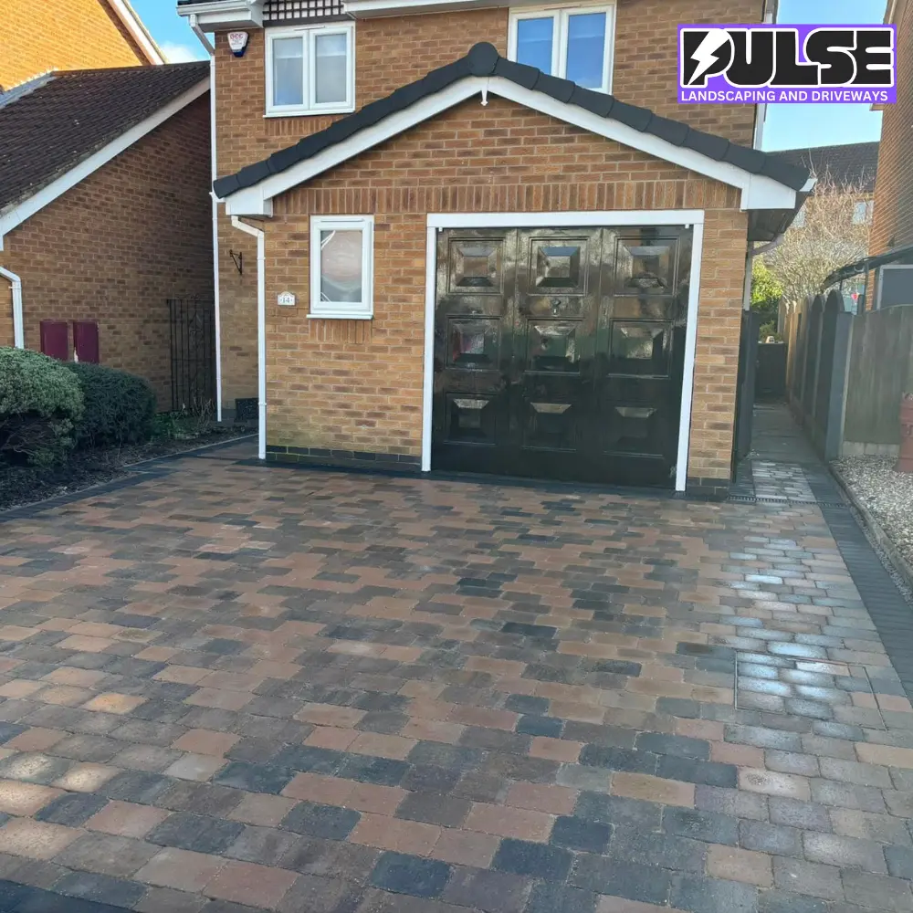 Recent block paving driveway project in Wakefield